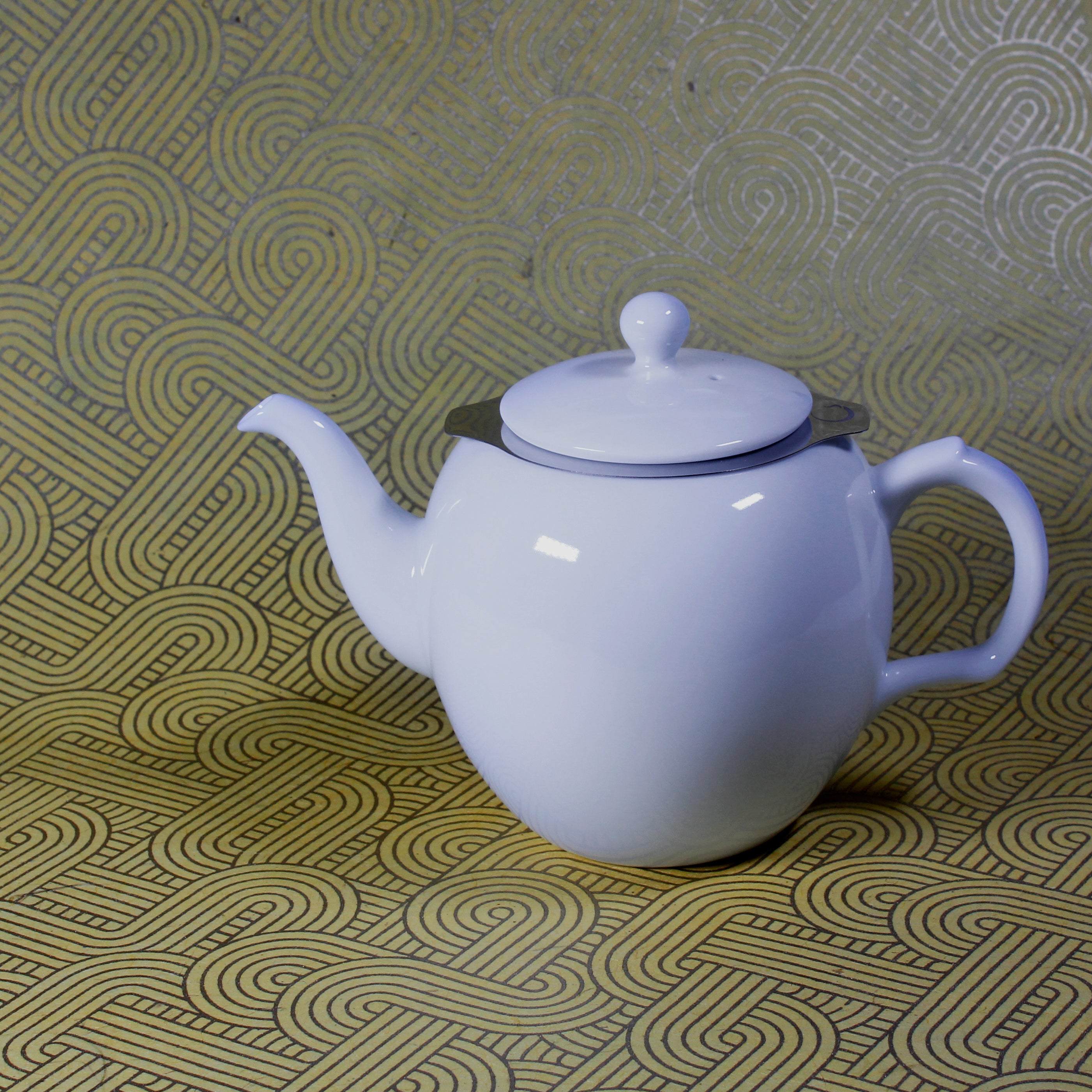 Premium Boston Teapot - 26oz Ceramic Tea Pot with Infuser, Wholesale Bulk for Restaurants & Tea Shops | Perfect for Afternoon Tea, Office Use & Gift Giving