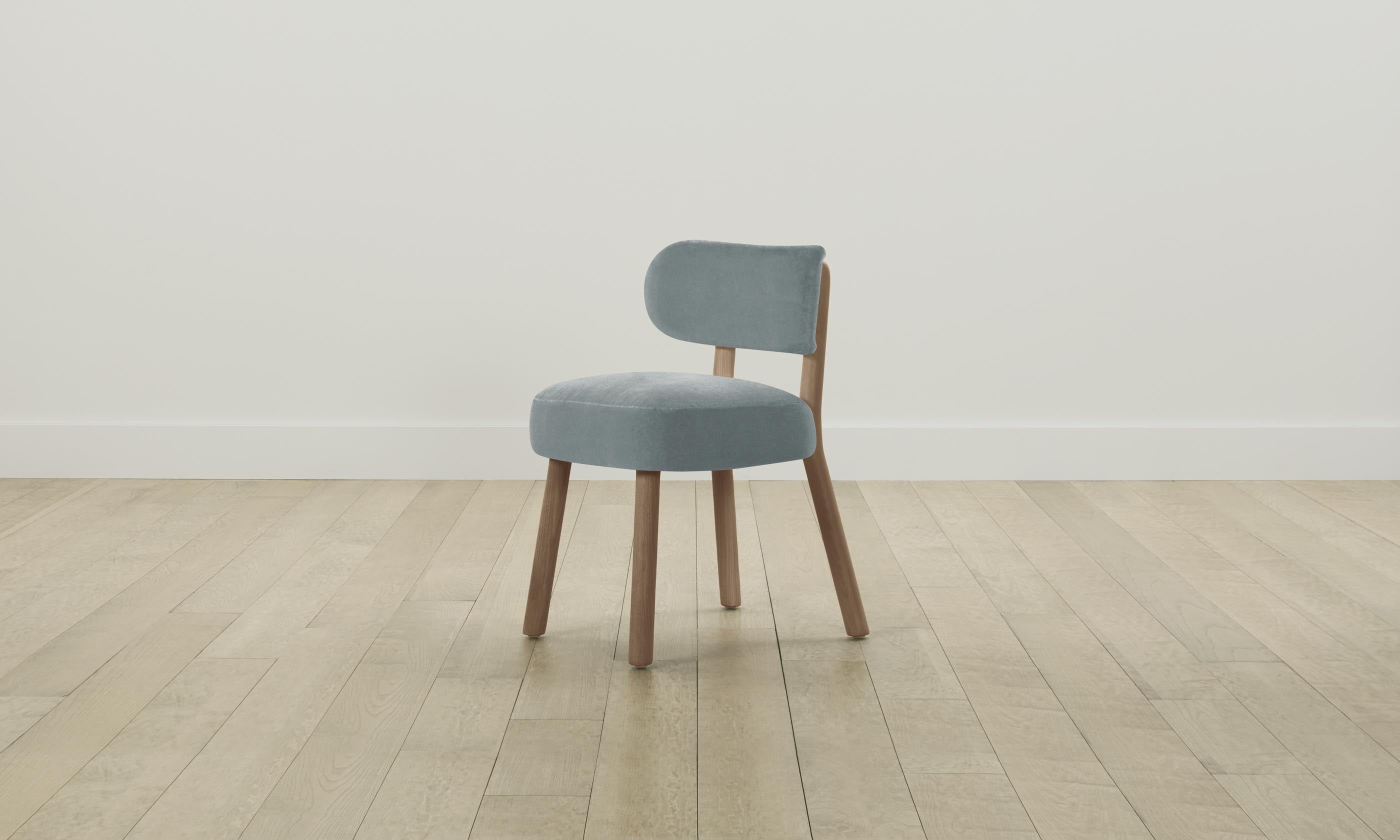 Jane Dining Chair - Performance Velvet Seafoam Green Upholstered Seat - Perfect for Modern Dining Rooms & Kitchen Breakfast Nooks
