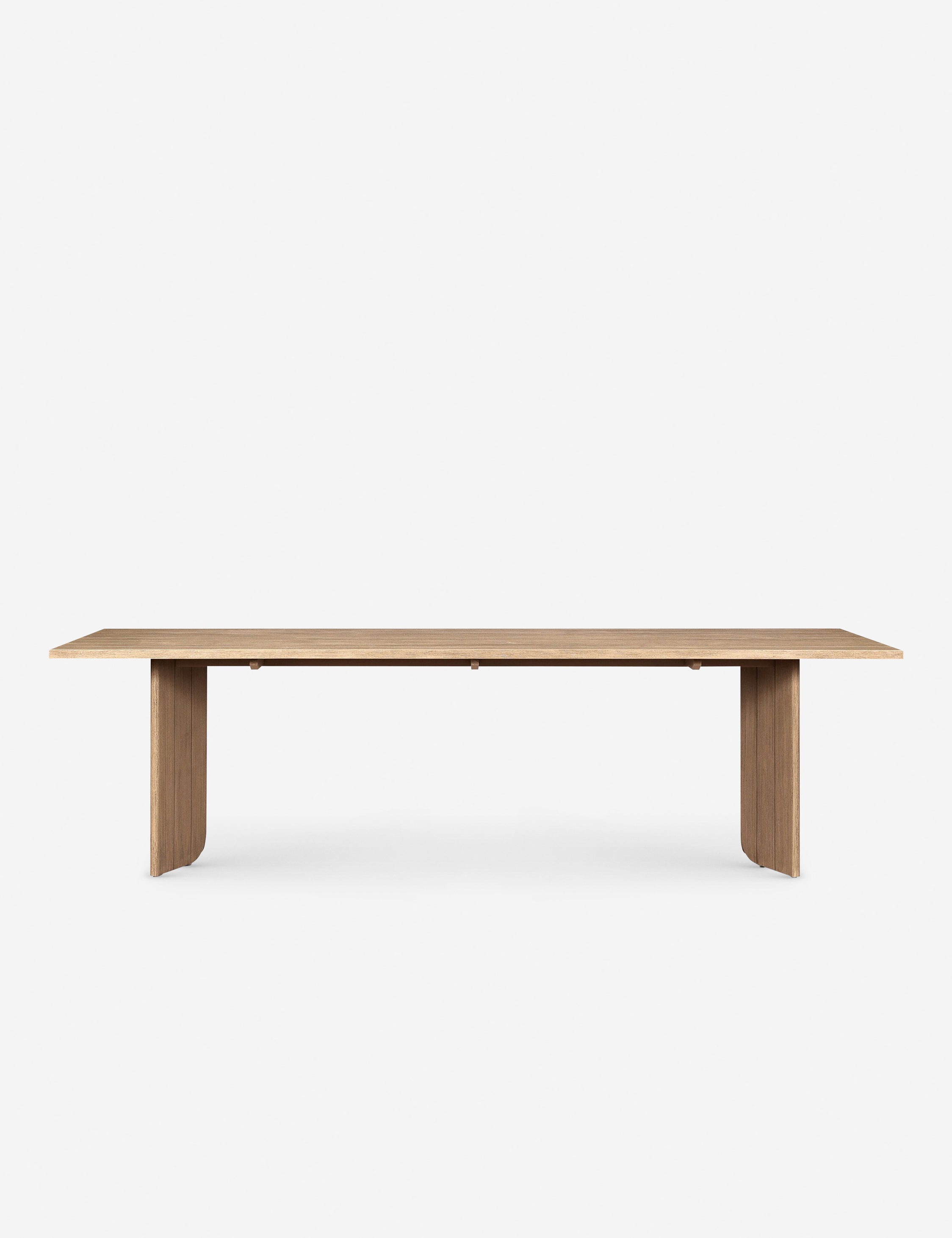 Giorgio Indoor Outdoor Dining Table - Modern Patio & Kitchen Furniture for Dining, Entertaining, and Outdoor Gatherings