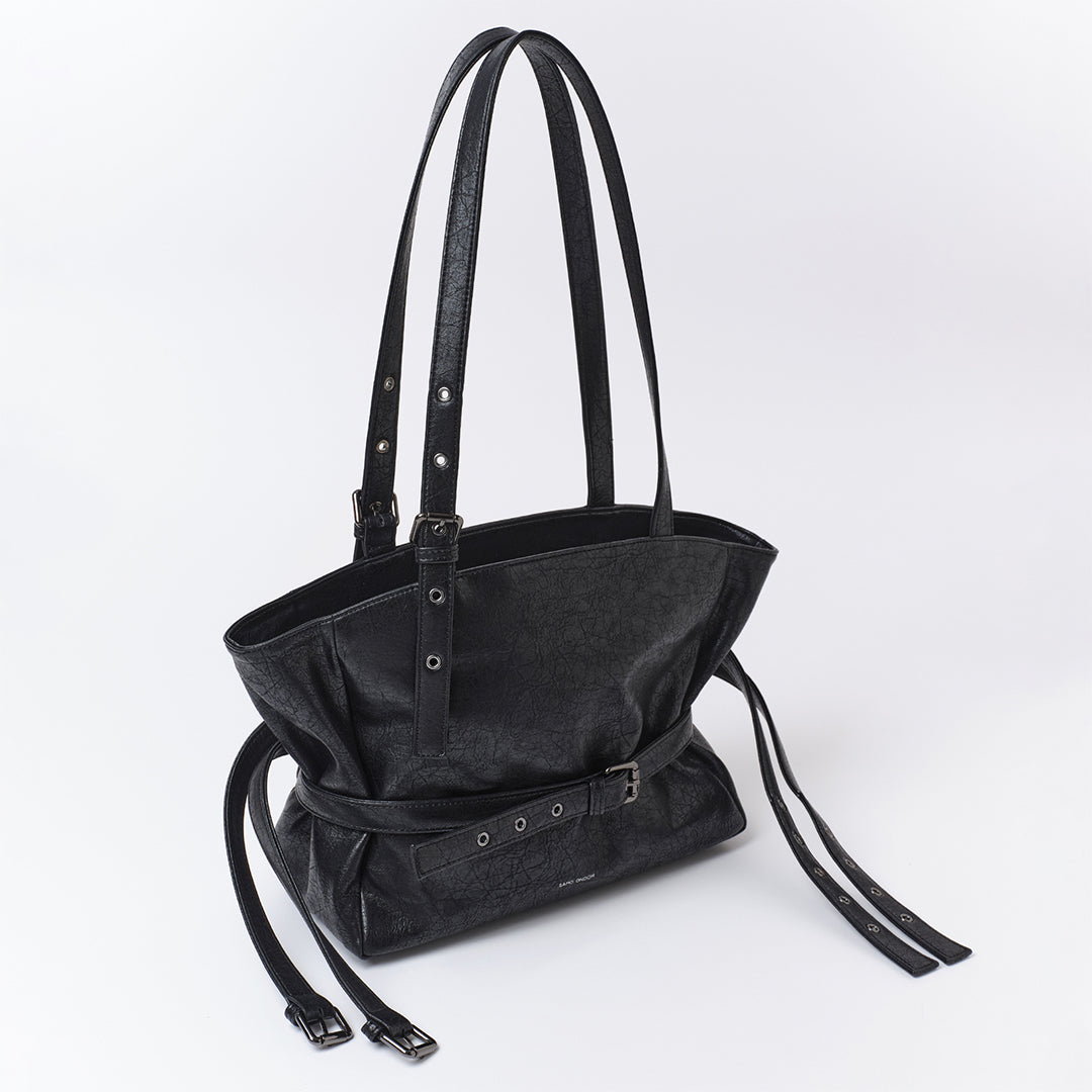 Trendy SAMO ONDOH Trio Belt Corset Bag Medium - Kpop Fashion Inspired by IVE Gaeul | Perfect for Concerts, Street Style & Kpop Outfits