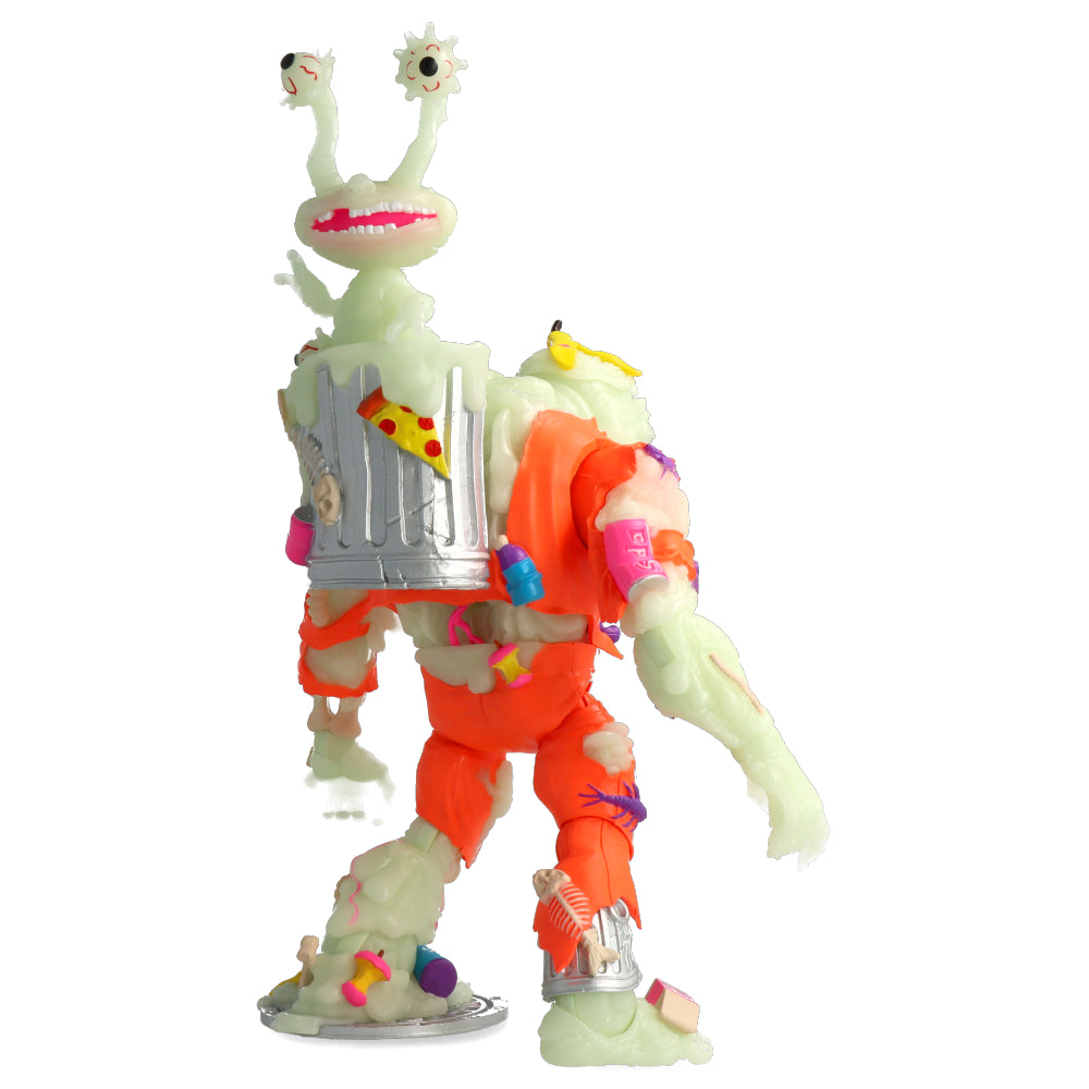 TMNT Ultimates Muckman & Joe Eyeball Glow-in-the-Dark Action Figures - Collectible Teenage Mutant Ninja Turtles Toys for Display & Play