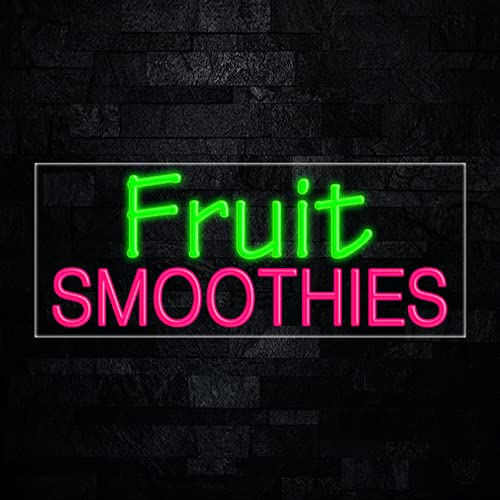 Fruit Smoothies LED Neon Sign - 30