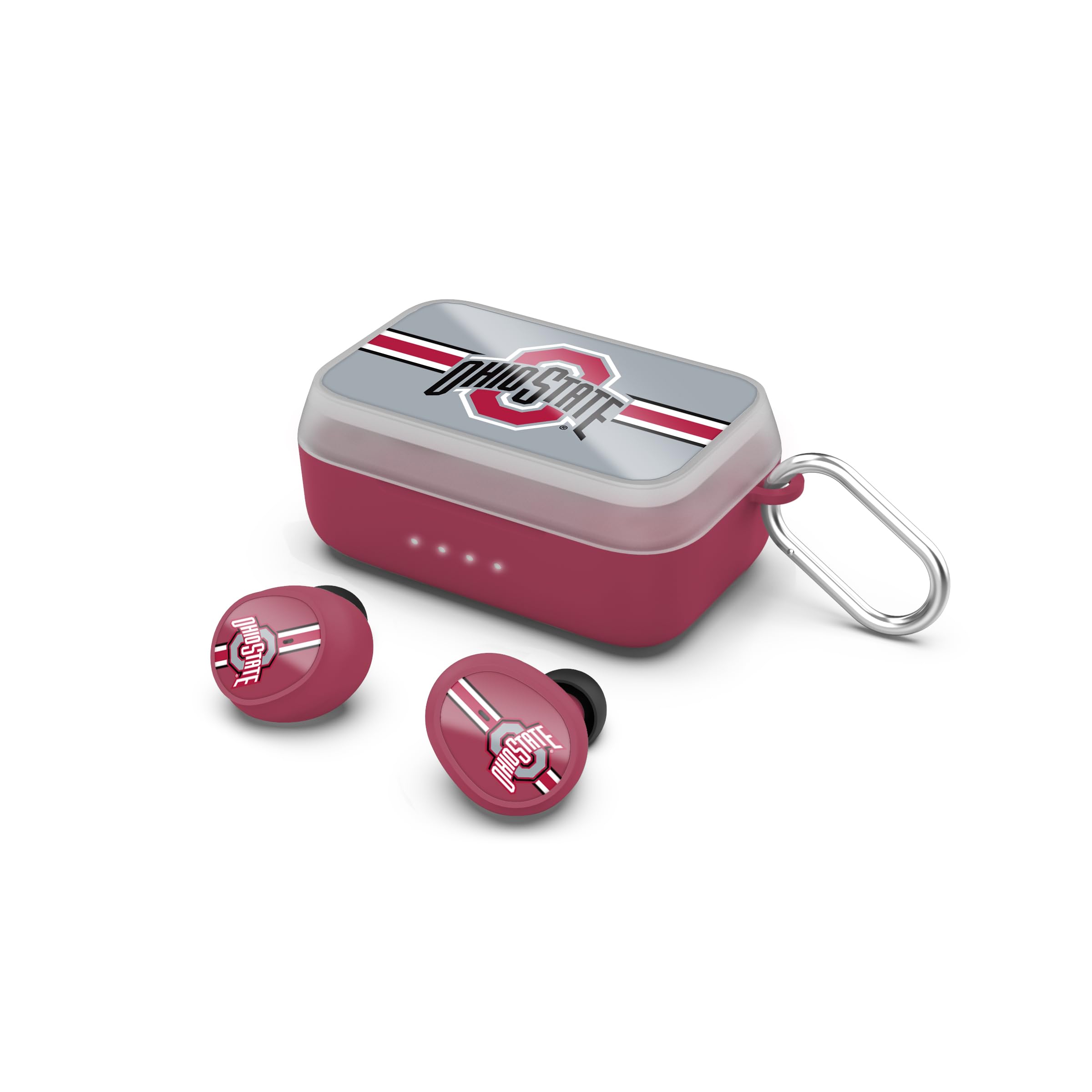 SOAR NCAA Wireless Sport Earbuds - Sweatproof Bluetooth Headphones with Secure Fit & Fast Charging Case | Perfect for Running, Gym Workouts & College Sports
