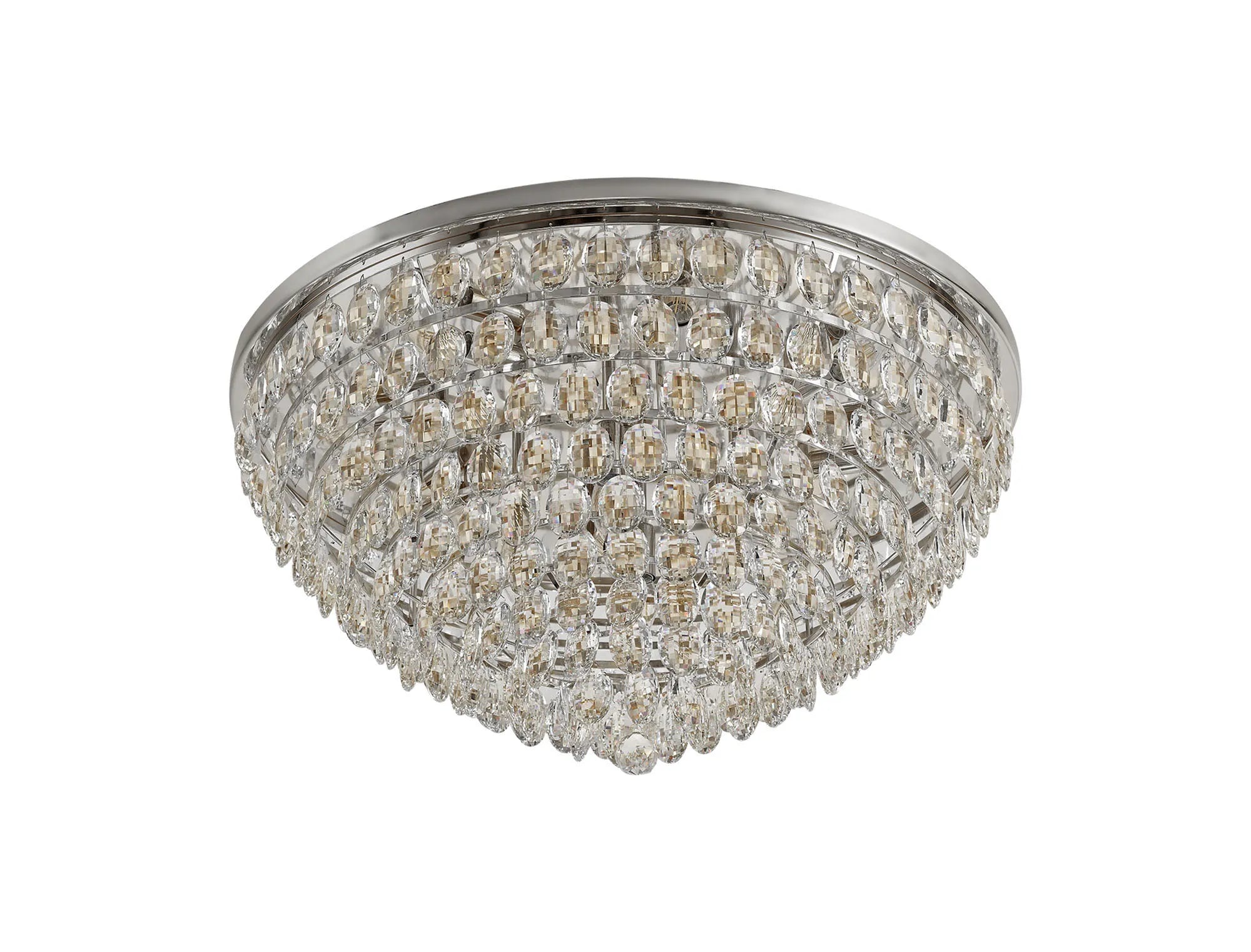 Consten Flush Ceiling Light Fixture with E14 Socket - Perfect for Bedroom, Hallway & Small Space Lighting