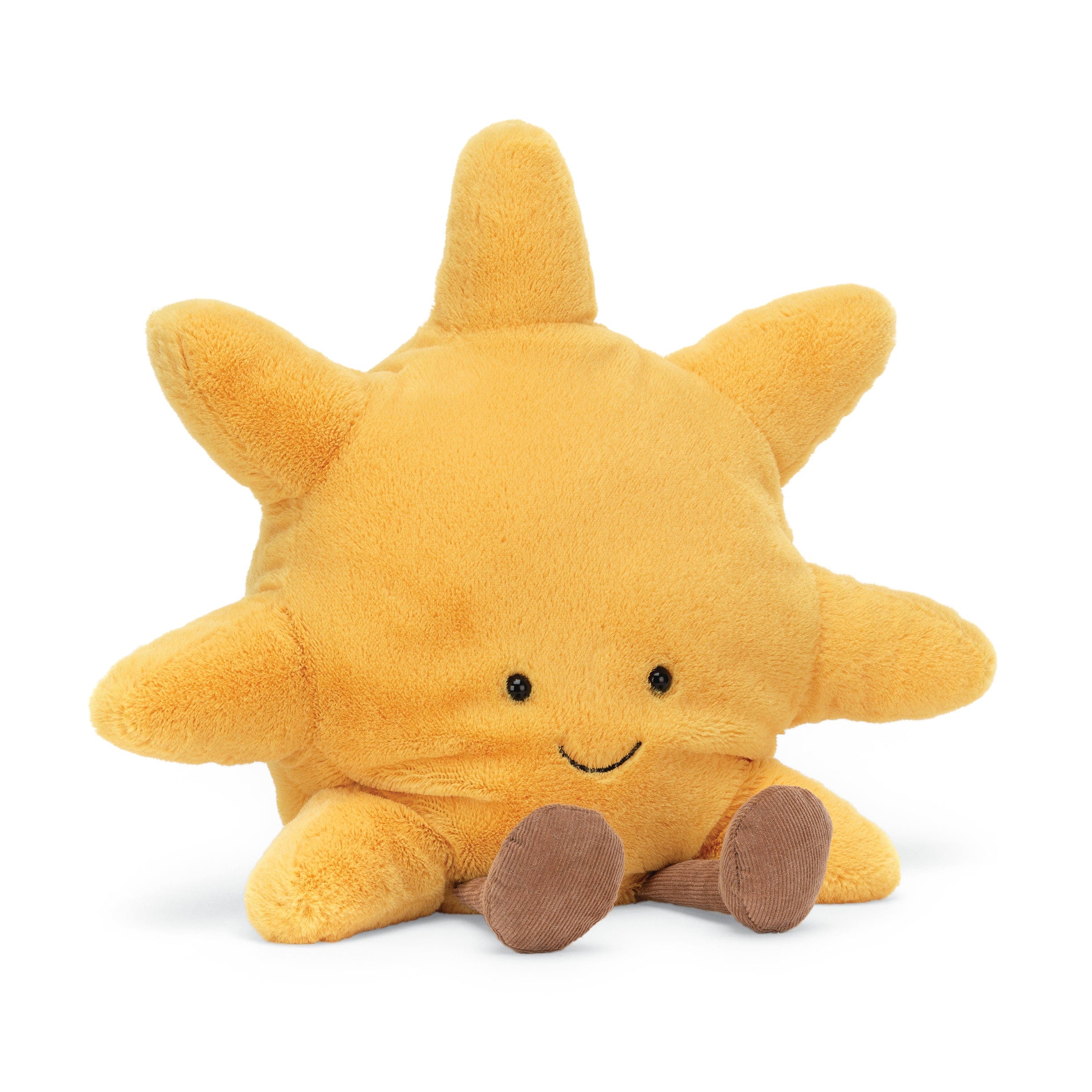 Amuseable Sun Plush Toy - Cute & Soft Stuffed Sun for Kids & Adults - Perfect for Home Decor, Gifts, and Stress Relief
