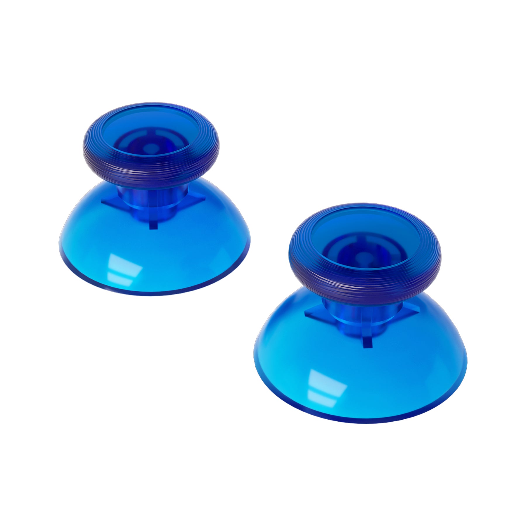 eXtremeRate Replacement 3D Joystick Thumbsticks for Nintendo Switch Pro Controller - Clear Blue | Enhanced Grip & Precision for Gaming | Perfect for FPS, Racing & Action Games