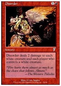 Magic: The Gathering Disorder Booster Pack - Seventh Edition MTG Trading Card Game for Collectors & Players - Perfect for Game Nights & Tournaments