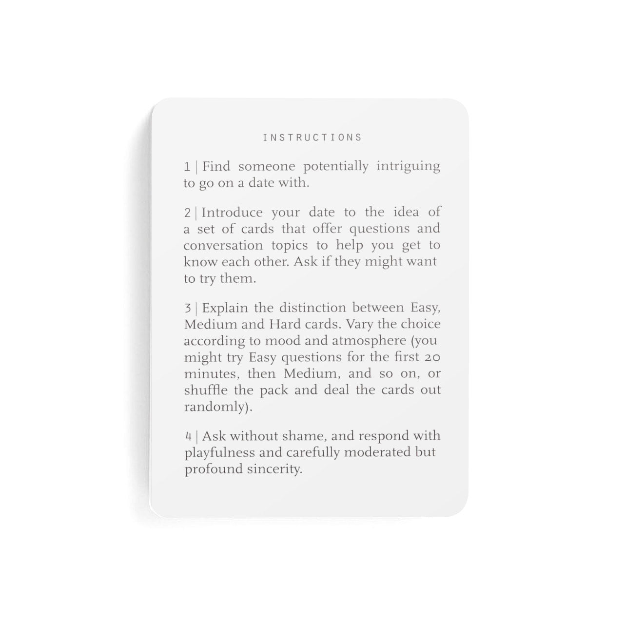The School of Life Dating Cards - Thoughtful Conversation Starters for Couples | Perfect for Date Nights, Relationship Building & Romantic Gifts