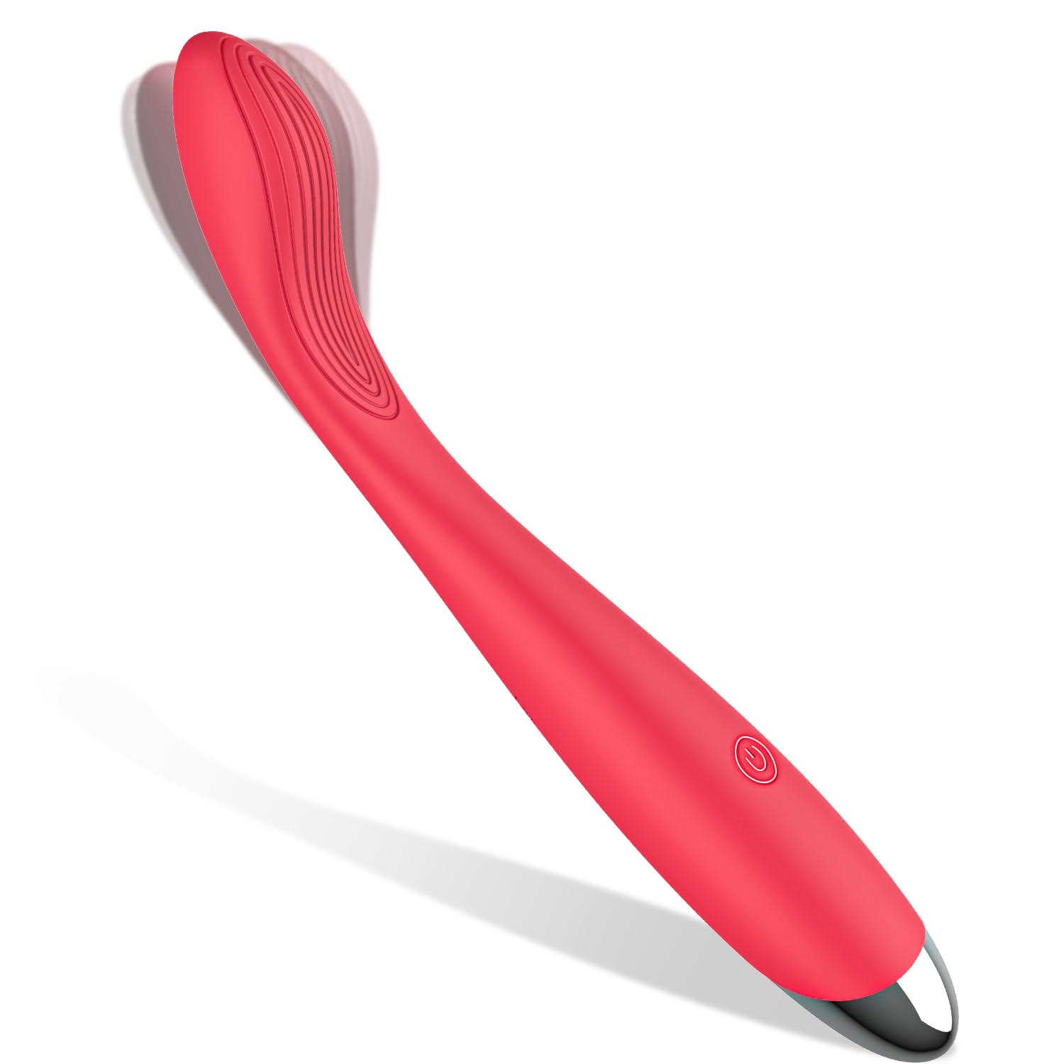 Premium Clitoral & G-Spot Vibrator for Women - 10 Powerful Vibration Modes, Waterproof, USB Rechargeable Adult Sex Toy | Perfect for Solo Play & Couples Intimacy (Red)