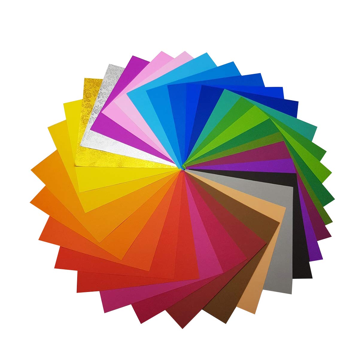 101 Double Sided Origami Paper - 31 Vibrant Colors, 6x6 Inch Square Sheets for Easy Folding | Perfect for Origami Cranes, DIY Crafts, Scrapbooking & Gift Wrapping (150 Sheets) | Great for Kids Art Projects, Classroom Activities & Home Decor