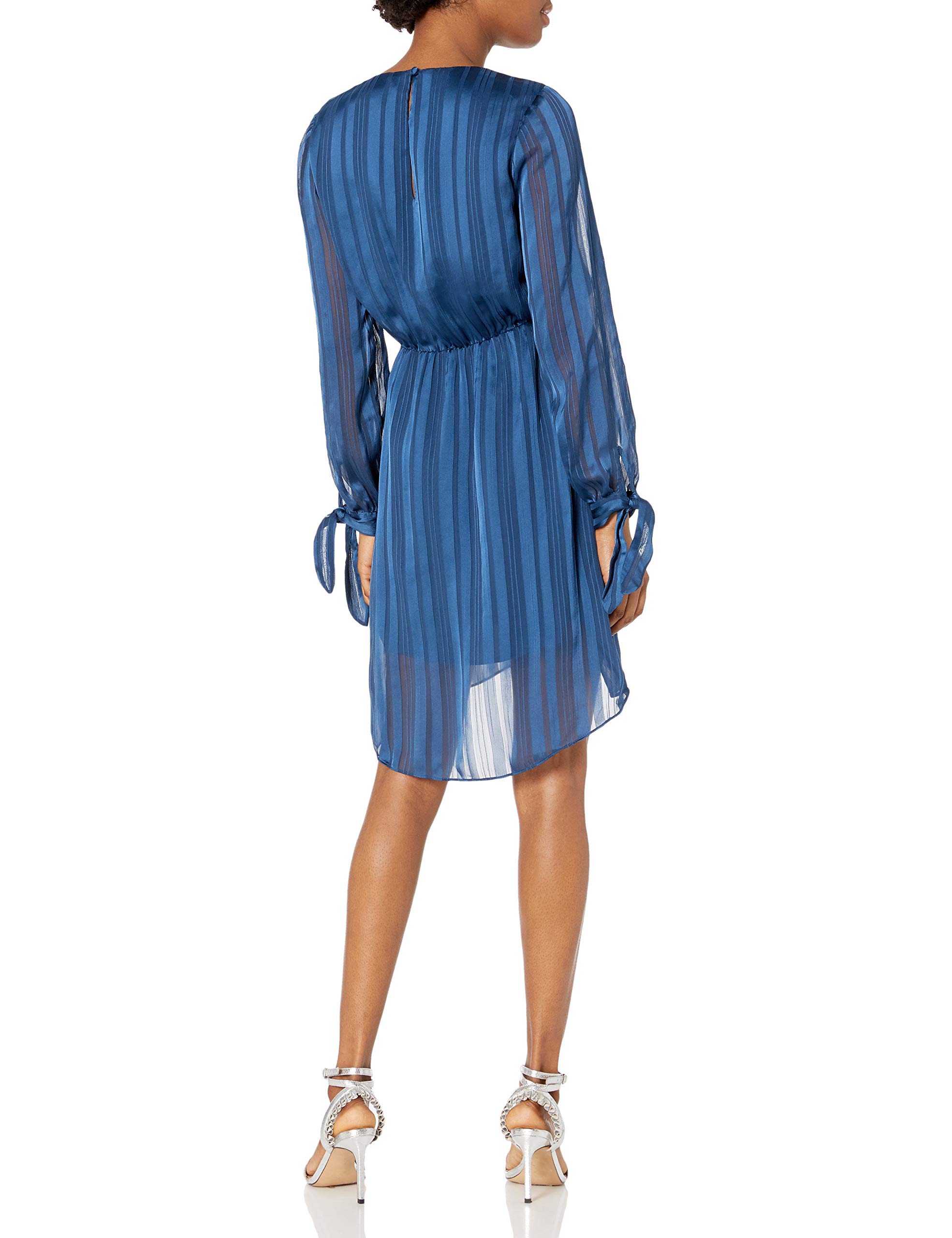 Ali & Jay Women's Long Sleeve V-Neck Wrap Dress - Elegant Bodycon Style for Work, Date Night & Special Occasions