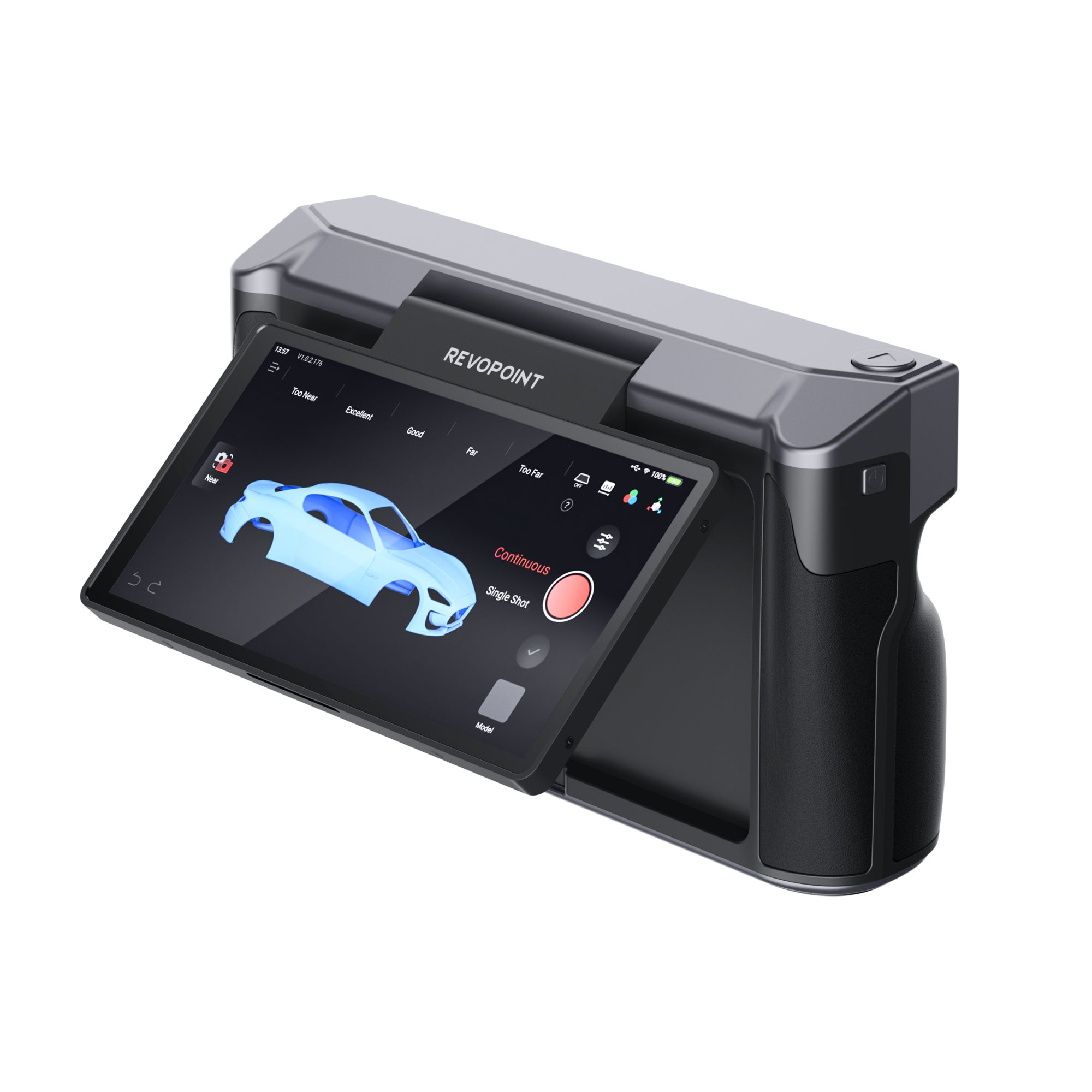 Revopoint MIRACO PLUS 3D Scanner - Standalone Photogrammetric Metrology 3D Scanner for Professional 3D Modeling, Reverse Engineering & Quality Control | Perfect for Industrial Design, CAD Applications & 3D Printing