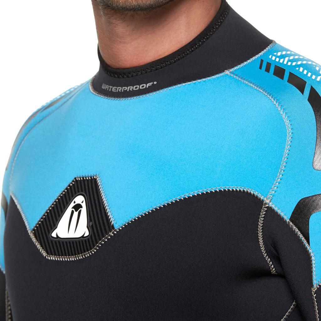 Waterproof W50 5mm Men's Wetsuit for Scuba Diving, Surfing & Snorkeling - Thermal Neoprene Full Body Diving Suit for Cold Water Protection