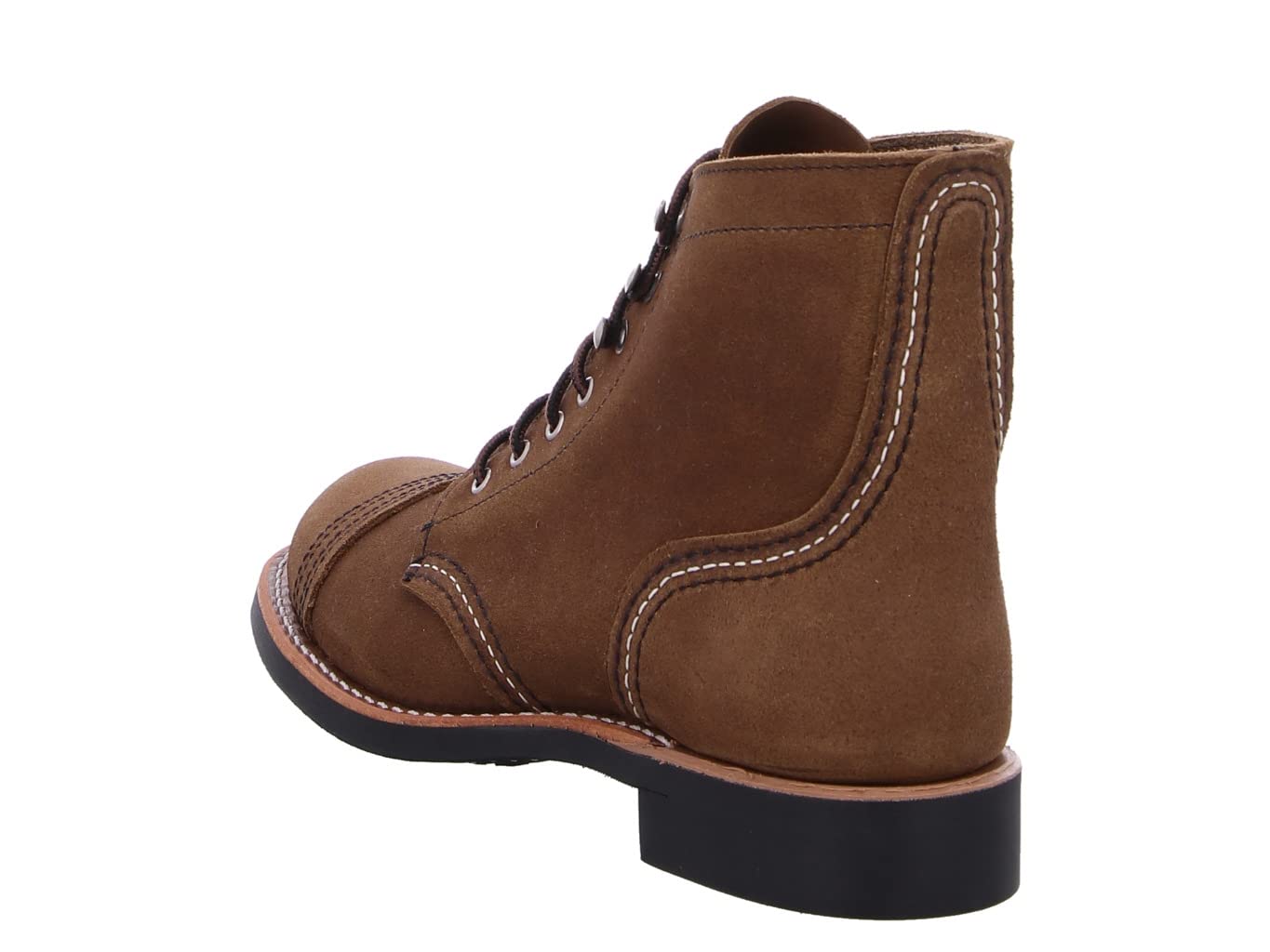 Red Wing Women's Iron Ranger Suede Leather Clove Boots Size 9.5 US - Comfortable & Stylish Ankle Boots for Outdoor, Hiking & Casual Wear