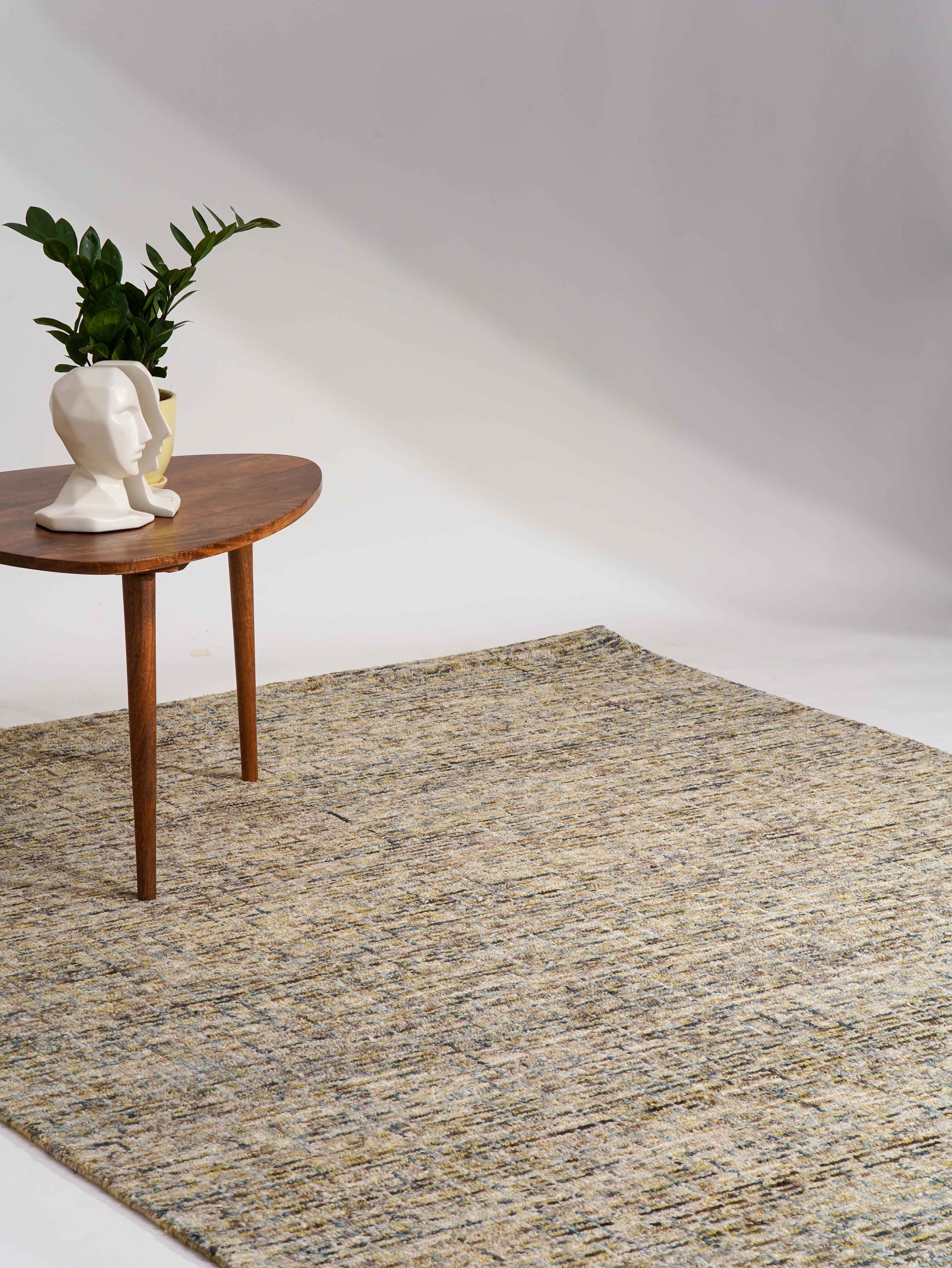 Pulse Hand Tufted Rug - Soft Modern Area Rug for Living Room, Bedroom, Office - Non-Slip Comfortable Home Decor