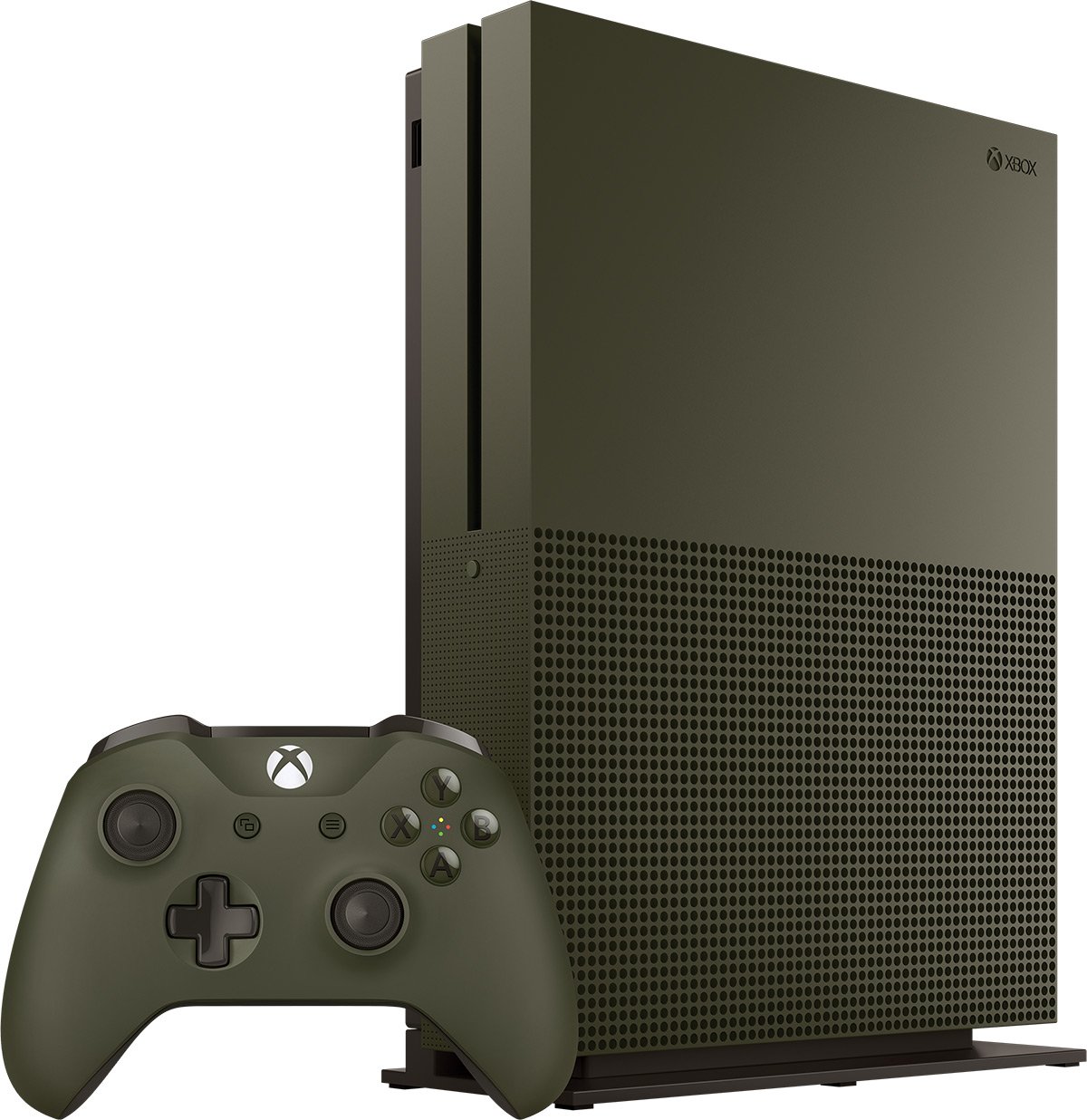 Xbox One S 1TB Console - Military Green (Renewed) | Certified Refurbished Gaming System with 4K Ultra HD & HDR | Perfect for Home Entertainment & Online Multiplayer Gaming
