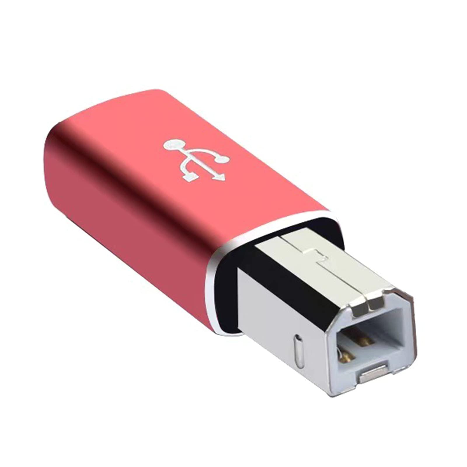 USB C Female to MIDI Male Square Adapter - USB Type C to Printer Cable Converter - Multi-Function MIDI Interface for Music Production & Device Connectivity