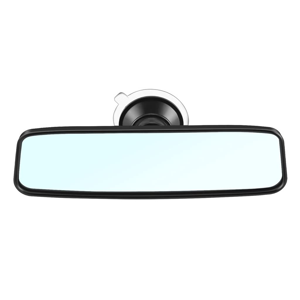 SLATIOM Universal Car Rear View Mirror - Wide Angle Convex Mirror with PVC Suction Cup for Enhanced Visibility | Perfect for Parking, Lane Changing & Blind Spot Monitoring