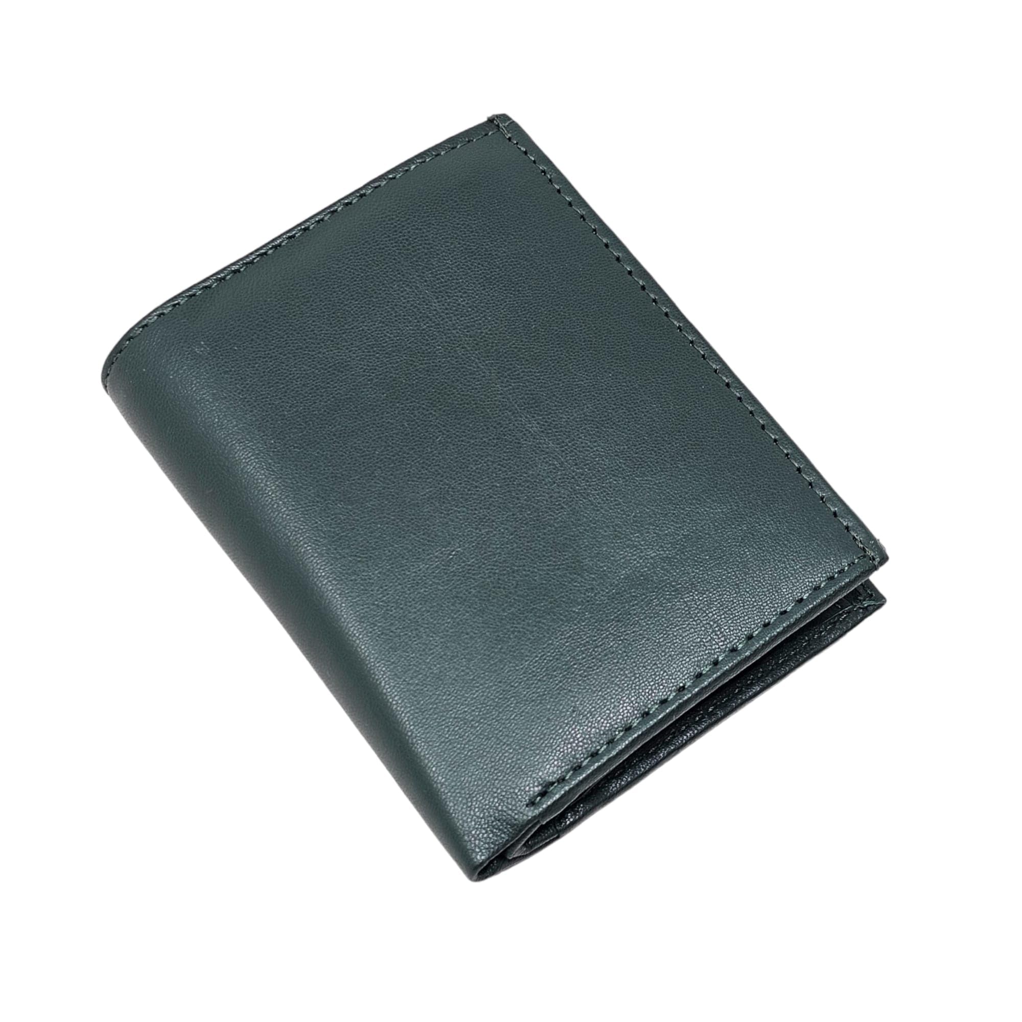 Premium Genuine Leather RFID Blocking Bifold Wallet for Men - Soft & Durable with 3 ID Windows, 2 Zipper Pockets & Coin Compartment | Slim Card Holder Wallet for Everyday Carry, Business & Travel