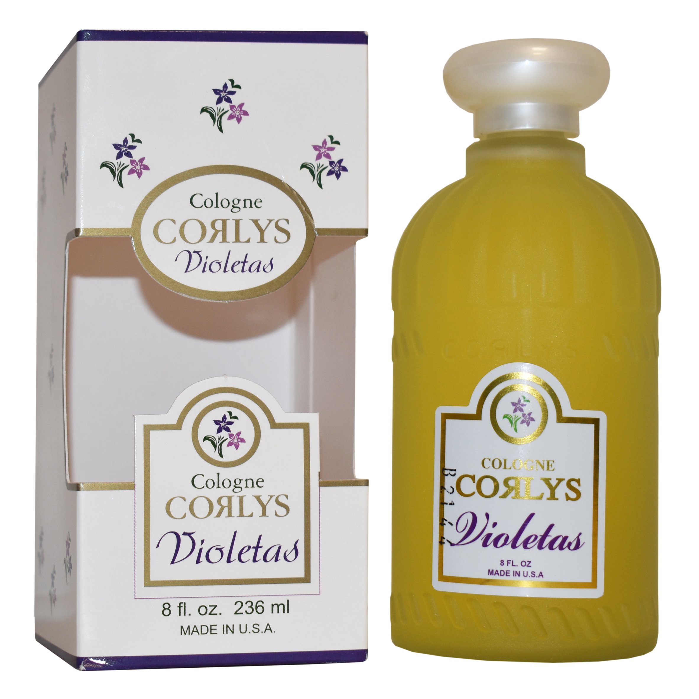 Corlys Cologne Violetas Perfume for Women - 8 oz Floral Scent Gift Set with Elegant Box - Perfect for Daily Wear, Special Occasions & Romantic Dates