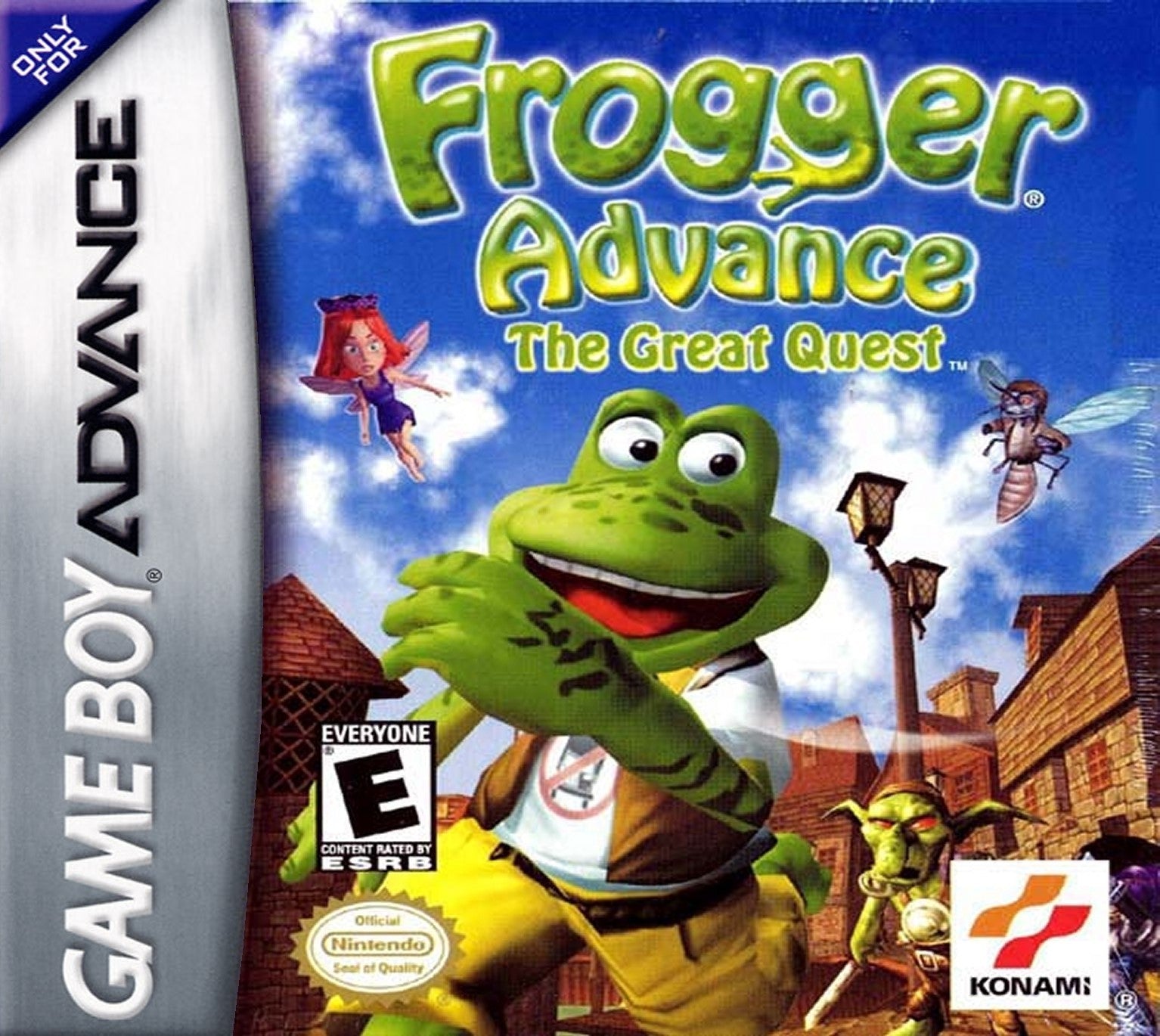 Frogger Advance: The Great Quest - Classic Retro Game for GBA | Perfect for Kids & Adults | Fun Adventure Gameplay for Travel & Family Game Nights