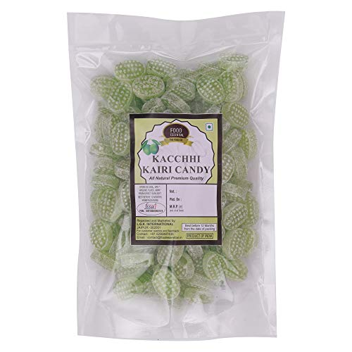 FOOD ESSENTIAL Kacchi Kairi Candy (1 Kg) - Authentic Indian Raw Mango Sweet - Perfect for Snacking, Gifting & Festive Celebrations