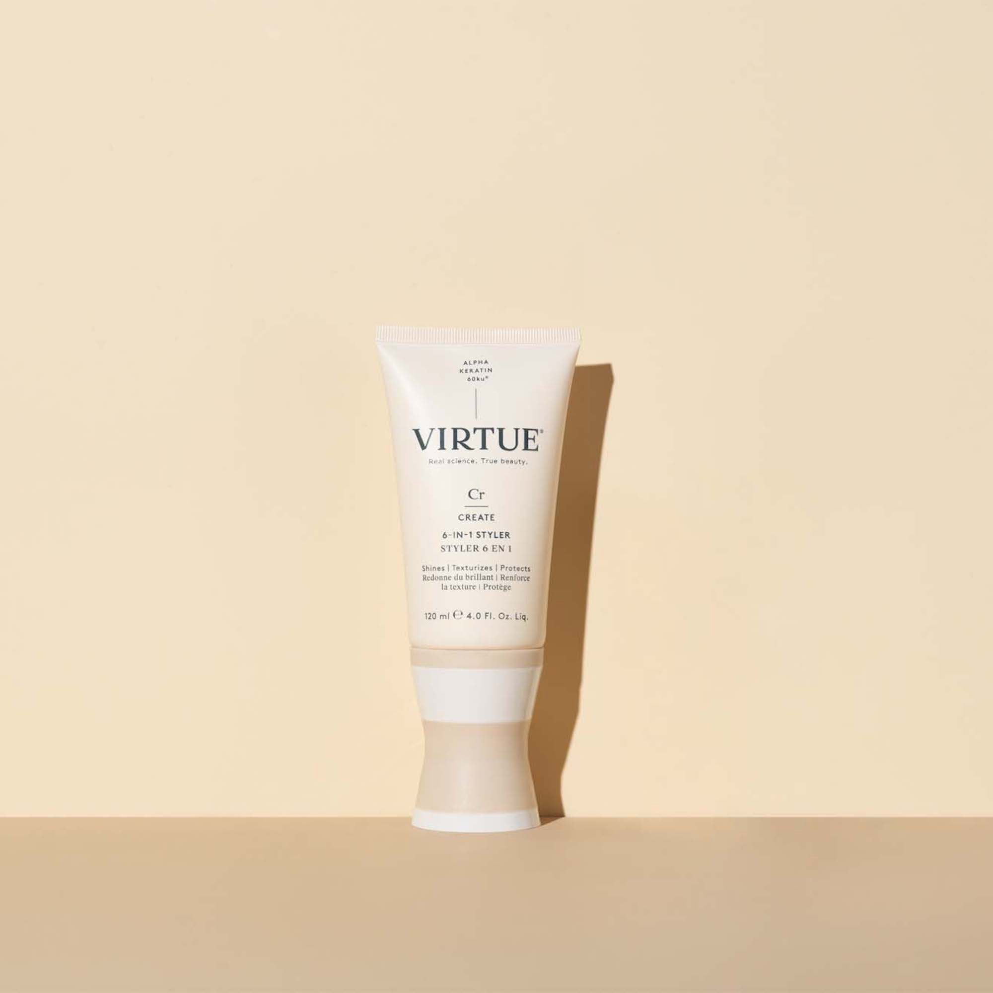 Virtue The One For All 6 In 1 Styler - Multi-Purpose Hair Styling Cream for Curls, Waves & Straight Hair | Perfect for Salon & Home Use