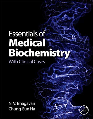 Essentials of Medical Biochemistry Textbook with Clinical Case Studies - Comprehensive Guide for Medical Students & Healthcare Professionals | Perfect for USMLE Prep, Research & Clinical Practice