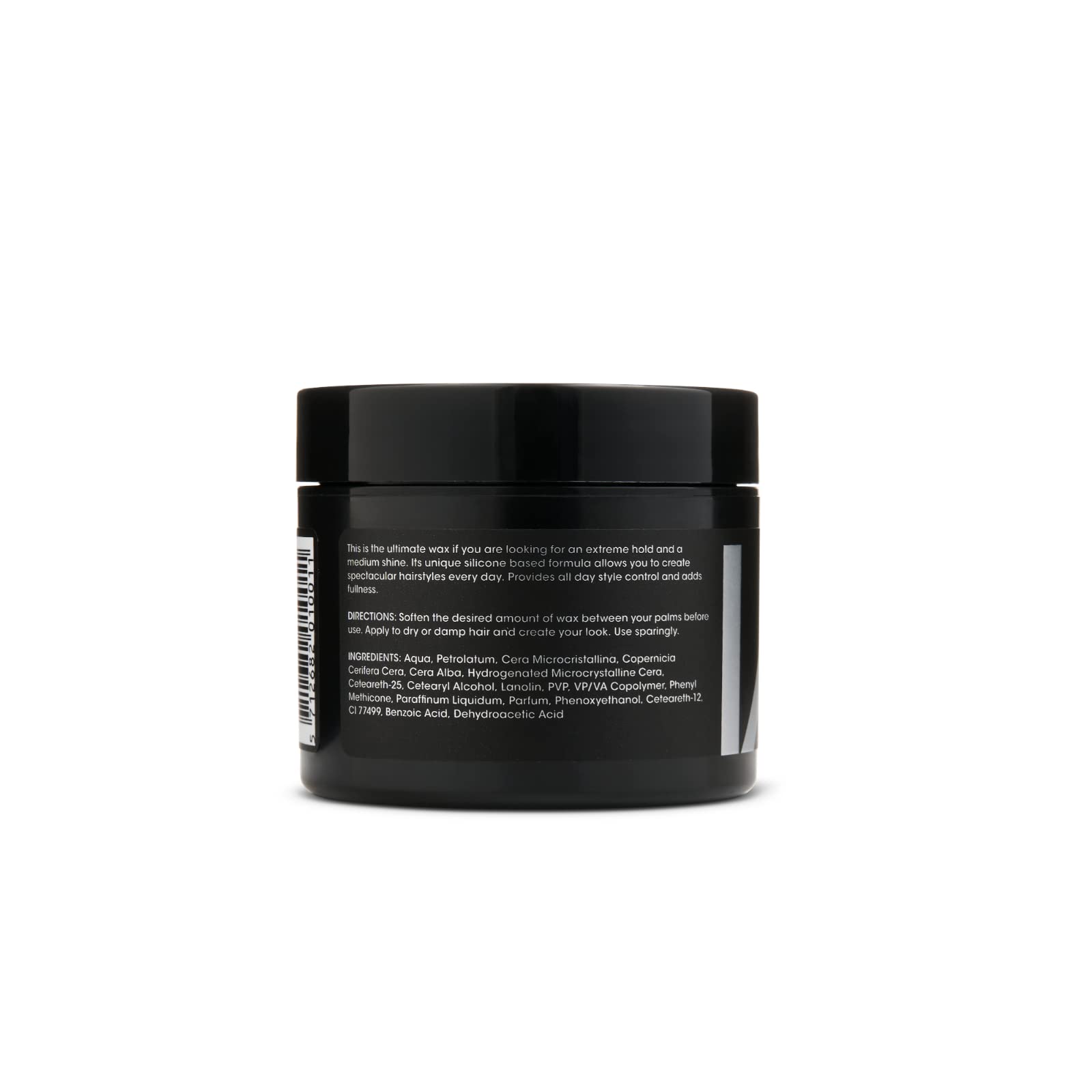 By Vilain Silver Fox Professional Hair Styling Wax 2.2oz - Strong Hold Matte Finish for Men's Hairstyles - Perfect for Pompadour, Quiff & Undercut Styles
