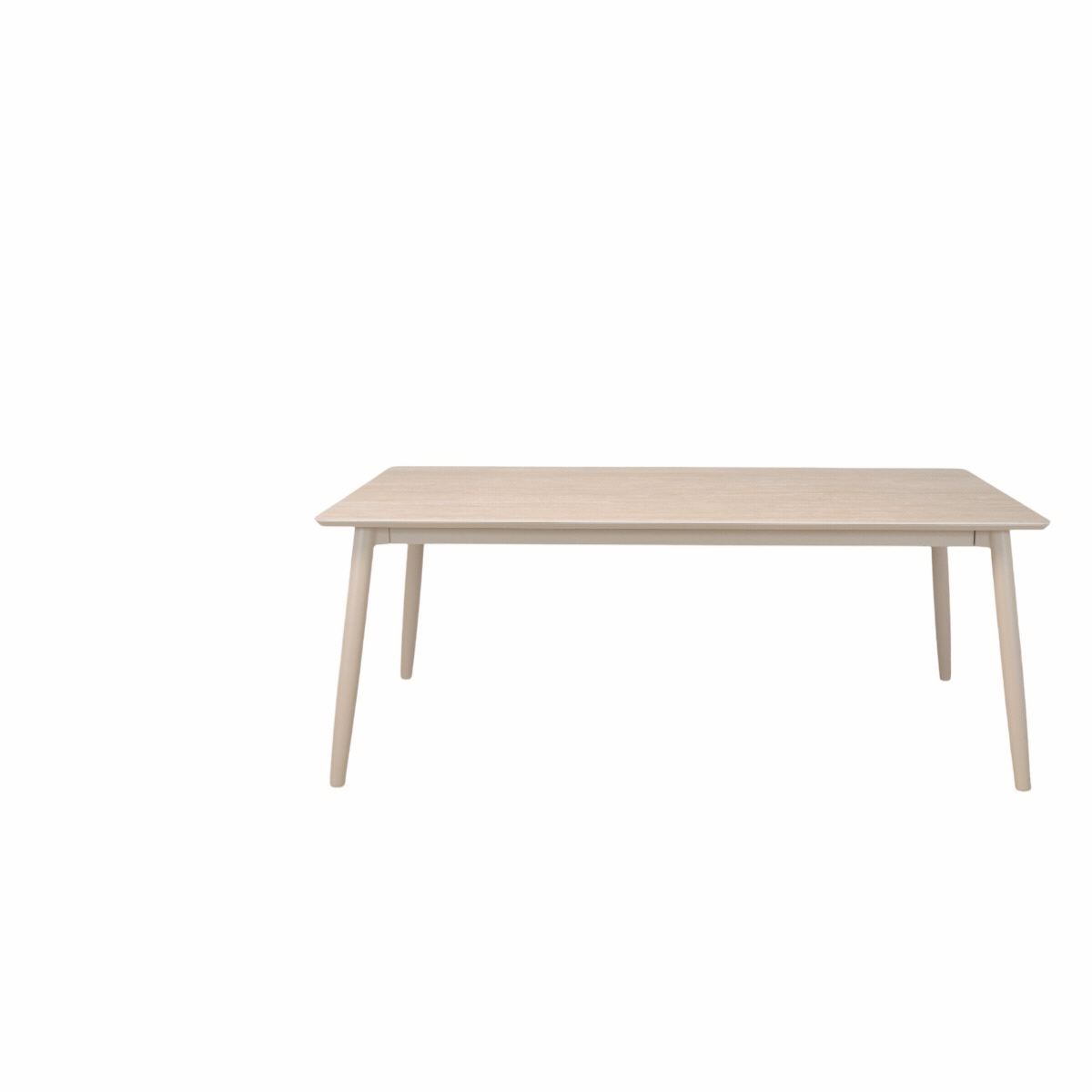 Alta Taupe Ceramic Extension Dining Table - Expandable for Large Gatherings - Perfect for Dining Rooms & Entertaining