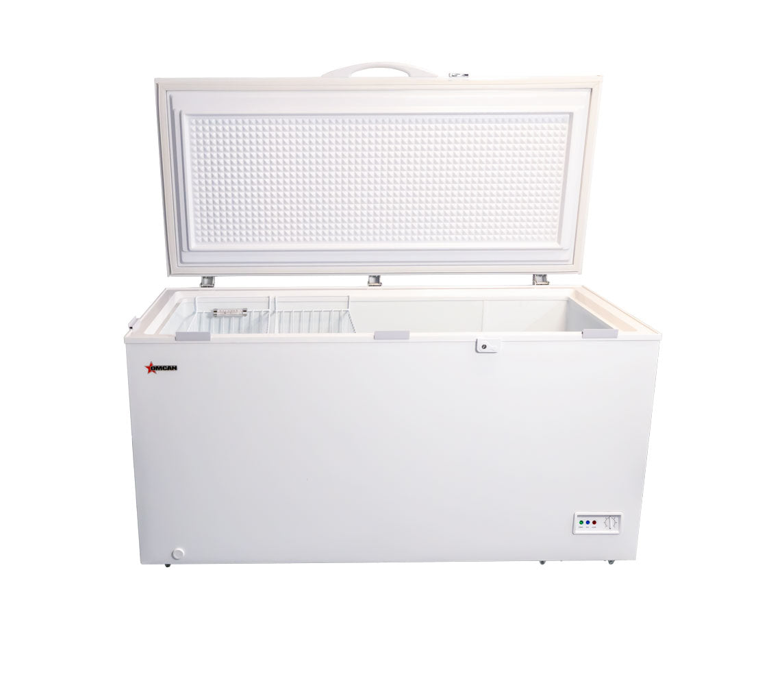 Nella 60 Cubic Feet Chest Freezer with Solid Flat Top - Energy Efficient Deep Freezer for Home, Garage, or Restaurant Use - Perfect for Storing Meat, Seafood, and Bulk Food Items