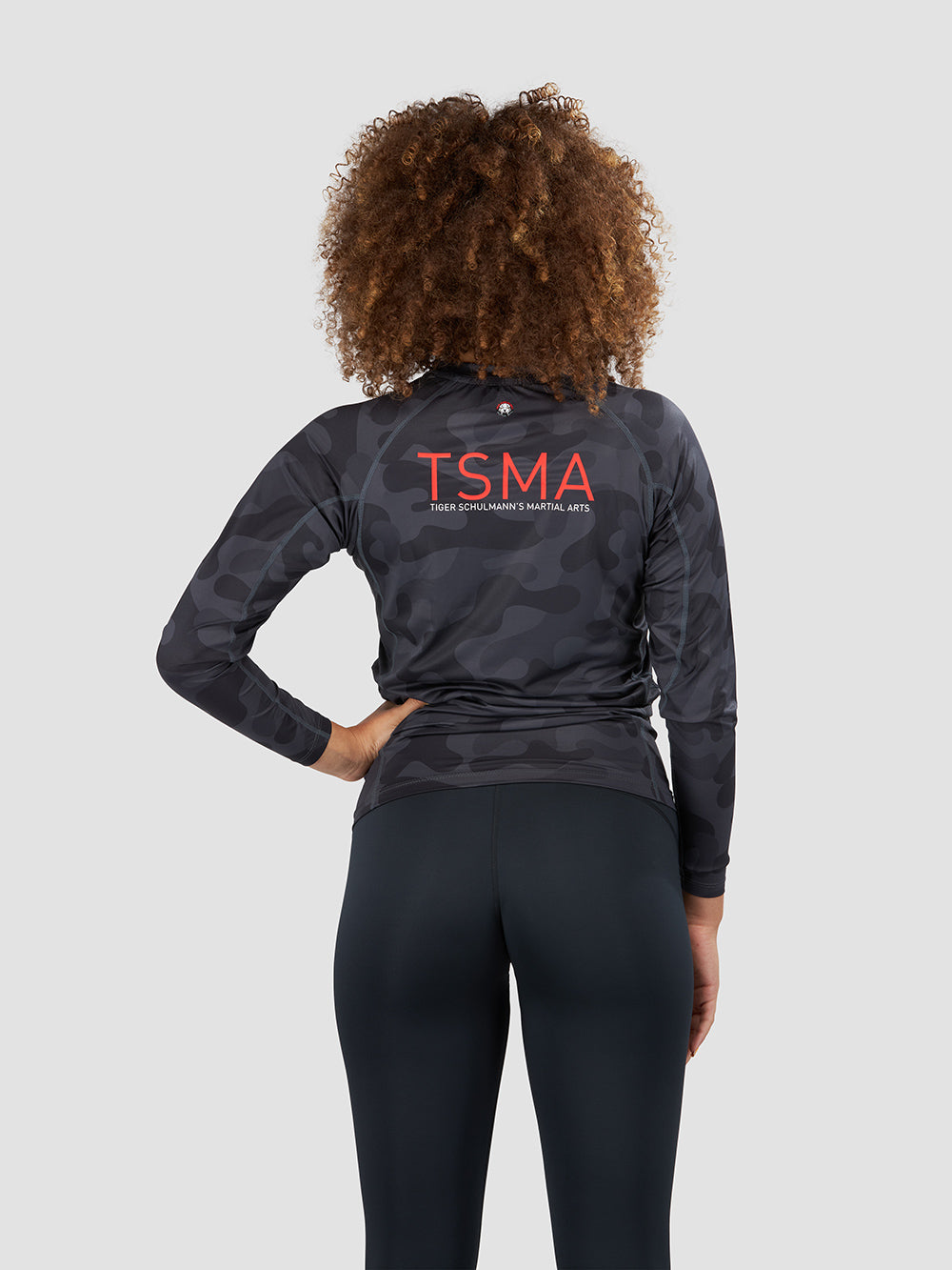 Rebel Camouflage Rash Guard - UPF 50+ Sun Protection for Surfing, Swimming & Outdoor Sports