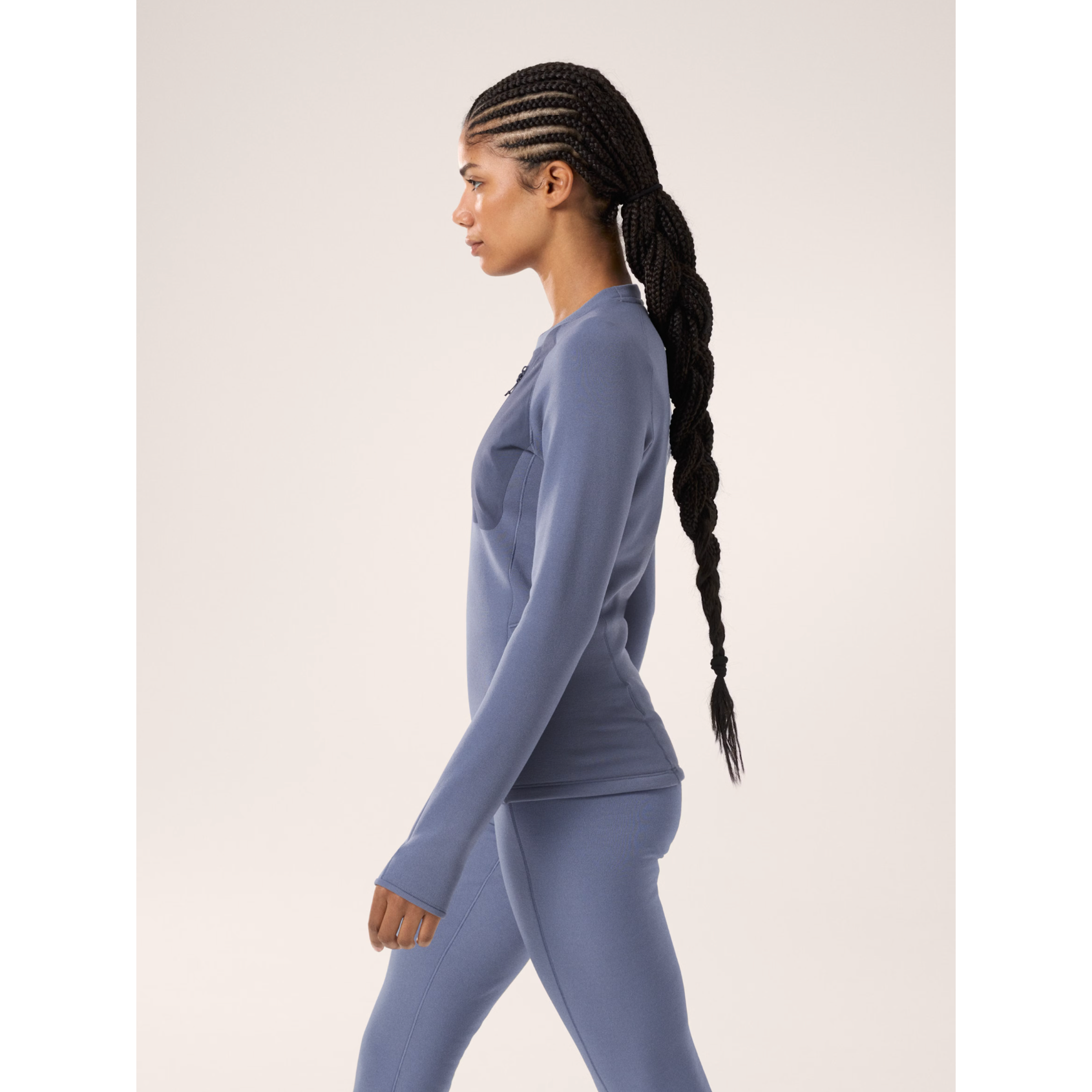 Arc'teryx Women's Kyanite Baselayer Crew Neck - Lightweight Merino Wool Thermal Top for Hiking, Skiing & Outdoor Activities