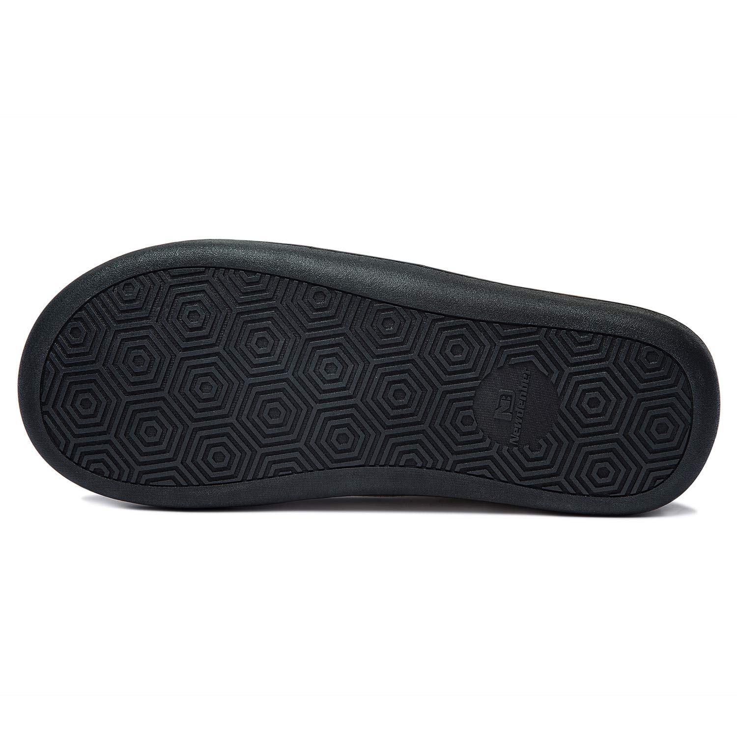 Josaywin Men's Memory Foam Slippers - Soft Plush Fleece Lining Indoor/Outdoor House Shoes for Comfort & Support - Perfect for Home, Lounge, Backyard & Quick Errands