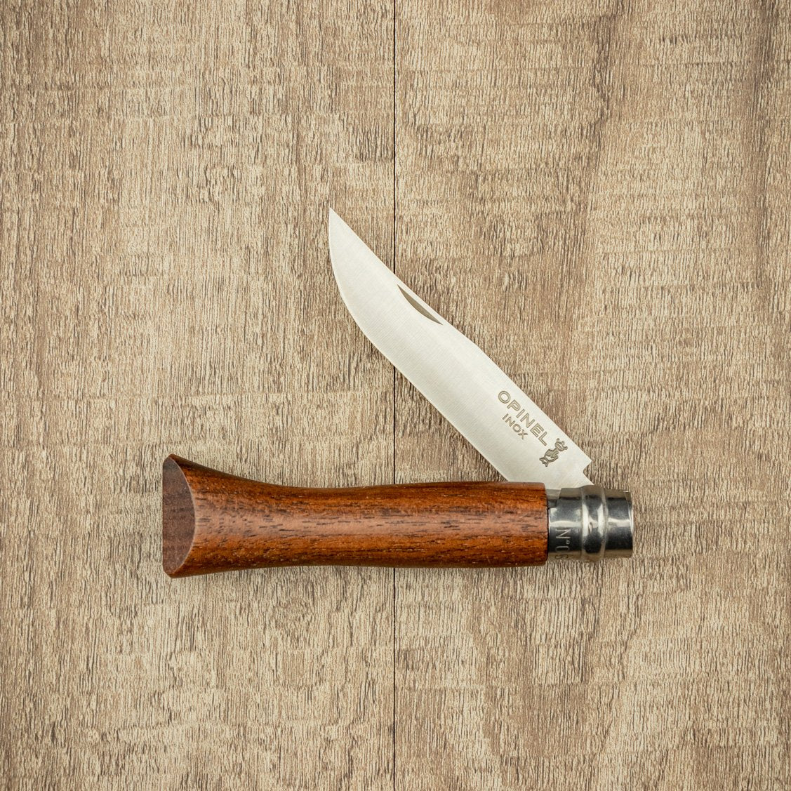 Opinel No.06 Stainless Steel Folding Pocket Knife - Perfect for Camping, Hiking & Outdoor Adventures