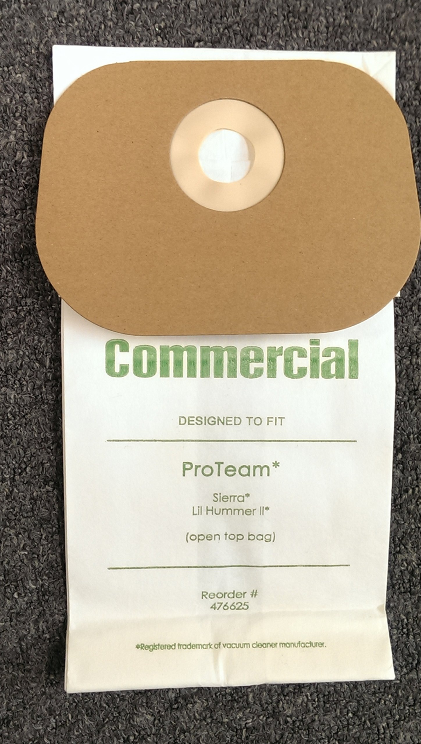 Proteam Sierra & Hummer Vacuum Bags - 30 Pack | Premium HEPA Filtration for Home & Office Cleaning | Compatible with Multiple Vacuum Models