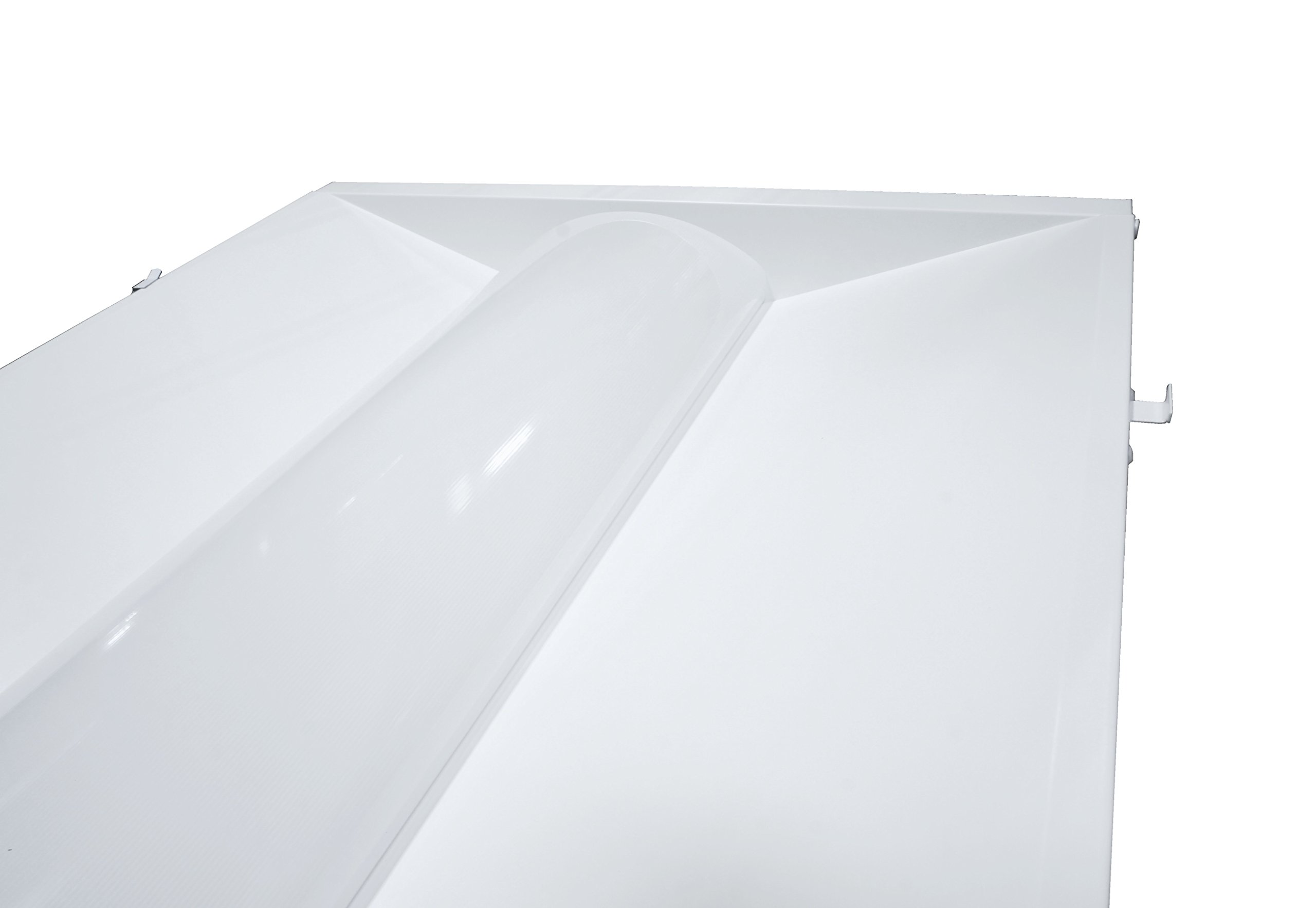 NICOR Lighting 2x2 Ft LED Retrofit Ceiling Troffer Kit with Precision Engineered Diffuser (T3R-22-S-MV-40) - Energy Efficient Office Lighting Solution for Commercial Spaces & Drop Ceilings