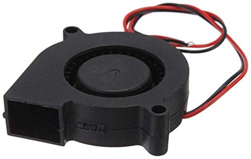 3Pcs 12V 50mmx50mm 3D Printer Cooling Fan - High Speed Radial Blower for 3D Printer Accessories | Perfect for ABS/PLA Filament Cooling & Heat Dissipation