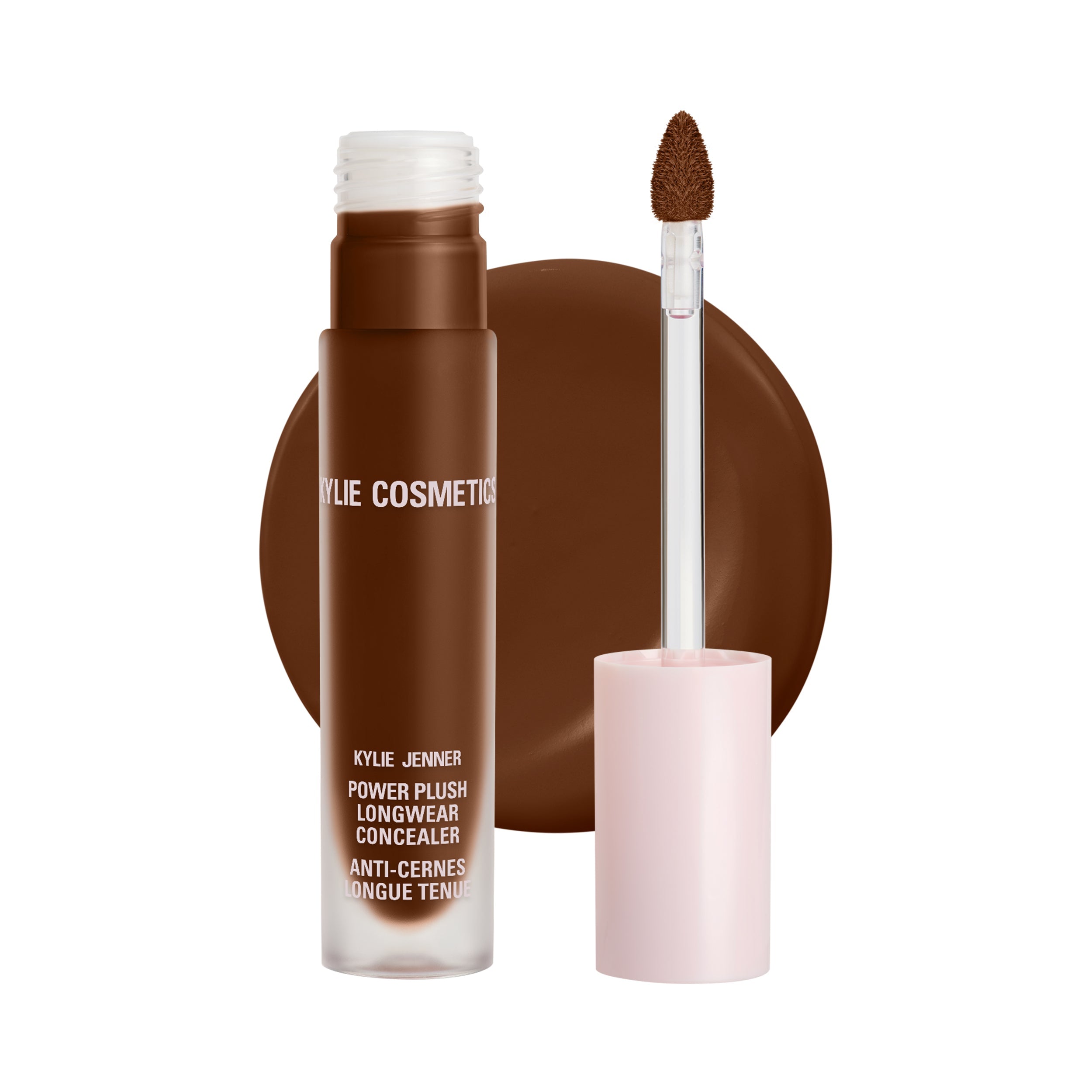 Long-lasting Power Plush Concealer - Full Coverage & Hydrating for Flawless Skin | Perfect for Daily Makeup & Special Occasions