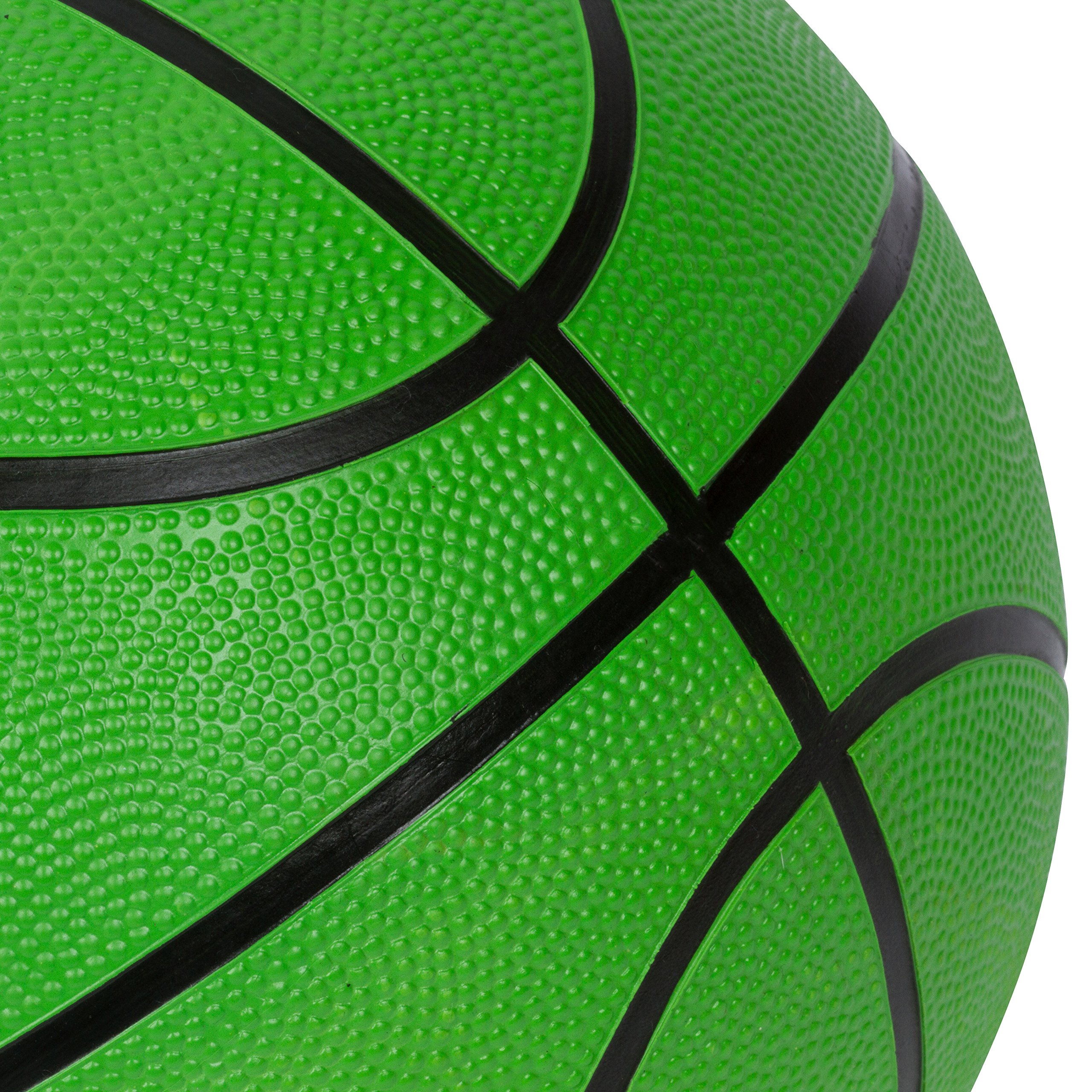 Trademark Innovations Official Size 7 Basketballs - Set of 6 Regulation 29.5 Inch Basketballs for Indoor & Outdoor Games, Team Practice, and Gym Training