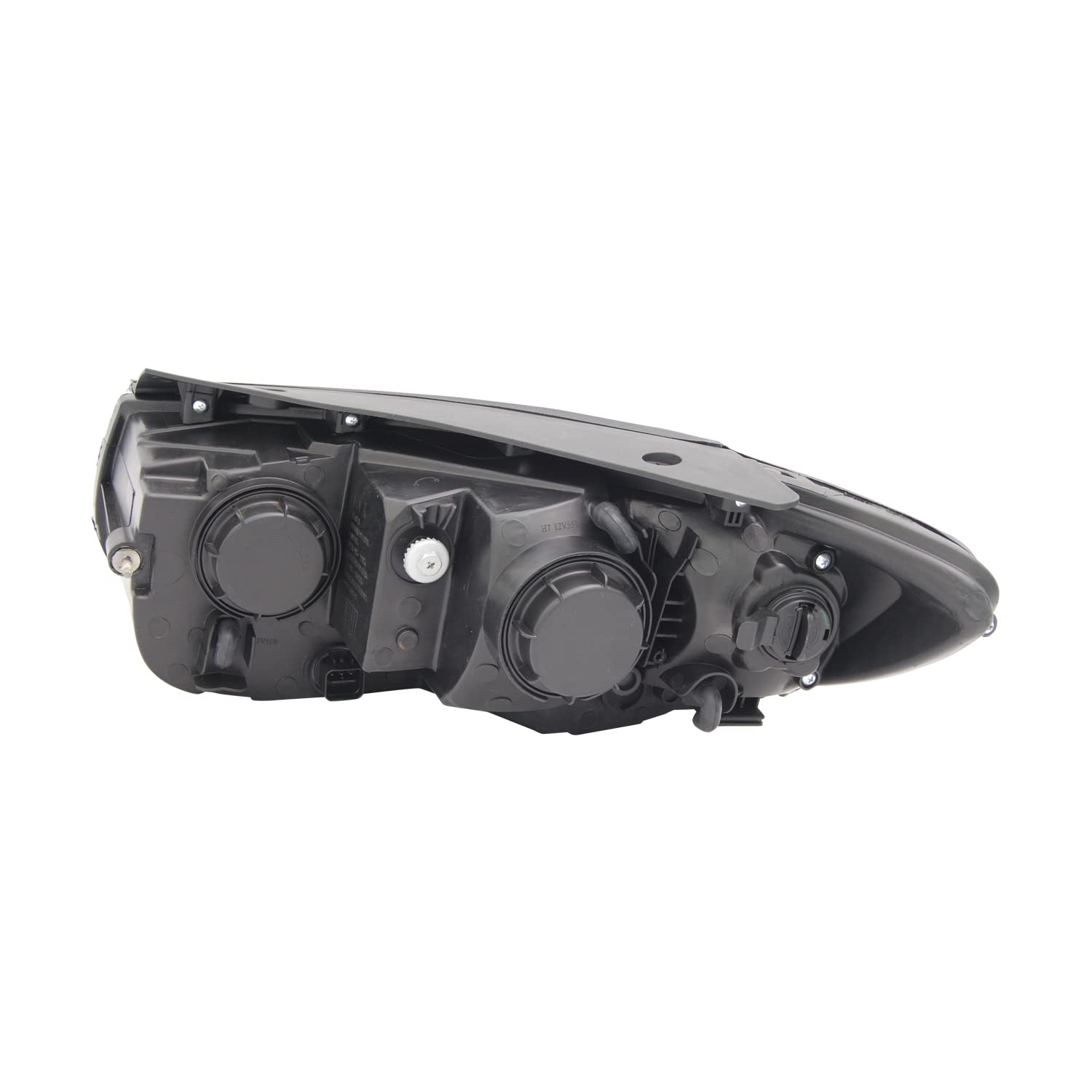 TYC Right Headlight Assembly Replacement for 2010-2011 Hyundai Santa Fe - Perfect for Night Driving & Foggy Conditions