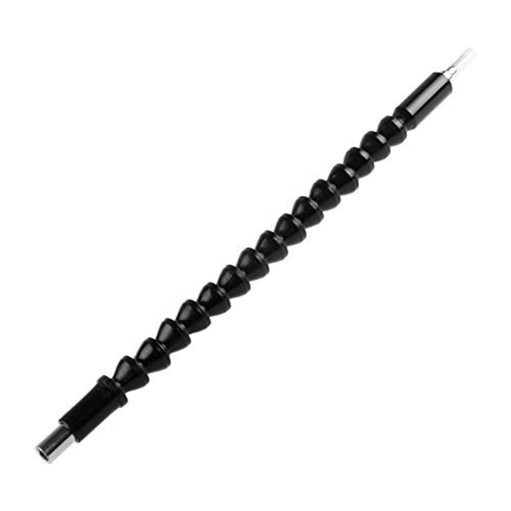 11.6 Inch Flexible Drill Bit Extension - Magnetic Hex Screwdriver Adapter with 1/4