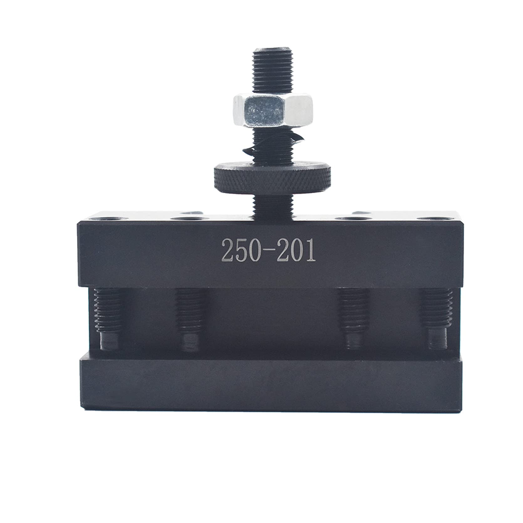 BXA 250-201 Wedge Type Piston Quick Change Tool Holder for CNC Lathe & Mini Lathe | High Precision Metal Lathe Tool Post for Turning Tools | Ideal for Professional Machining & DIY Metalworking Projects