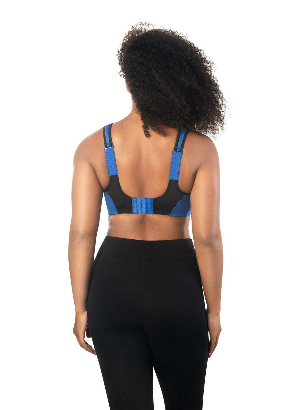 Parfait Dynamic Padded Performance Sports Bra - Dazzling Blue | High Support Workout Bra for Running, Yoga & Gym | Moisture-Wicking & Comfortable Activewear