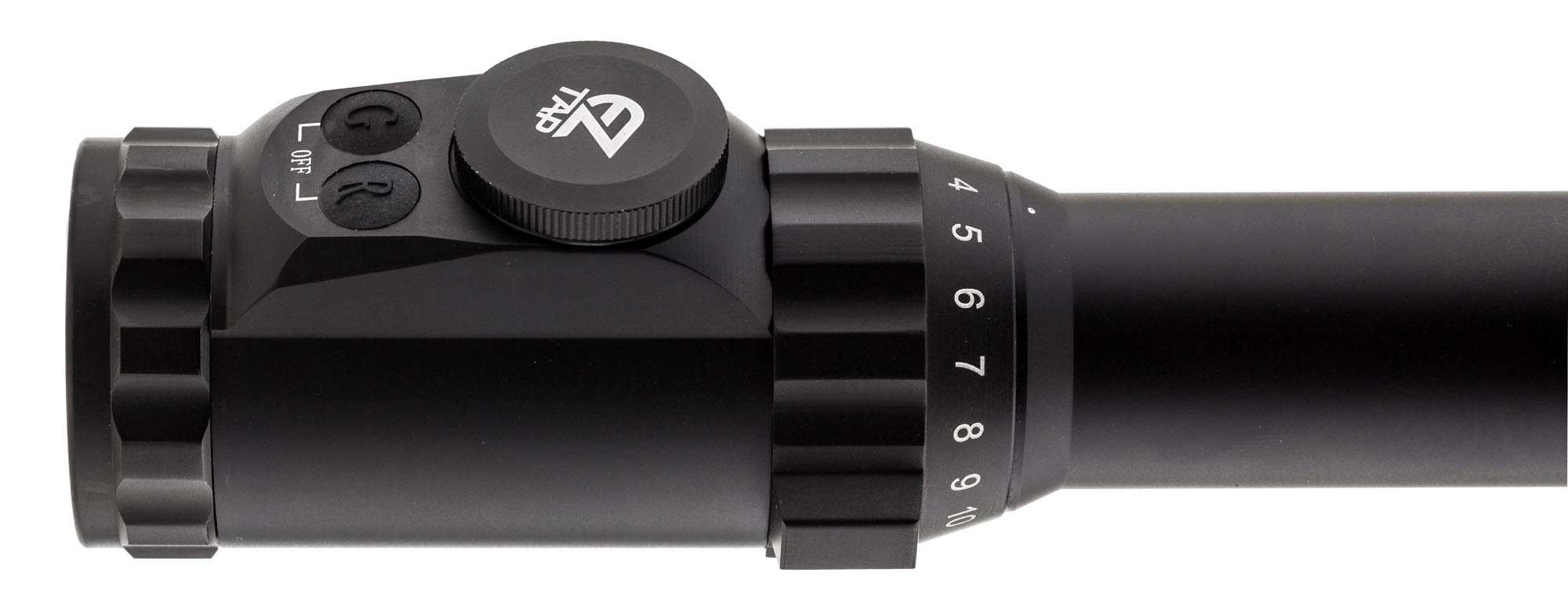 UTG 4-16X44 30mm Rifle Scope with Adjustable Objective (AO), 36-Color Mil-Dot Reticle & Mounting Rings - Black | Ideal for Hunting, Target Shooting & Tactical Use
