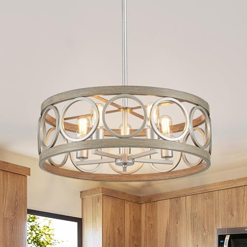 Nickel Chandelier 5-Light