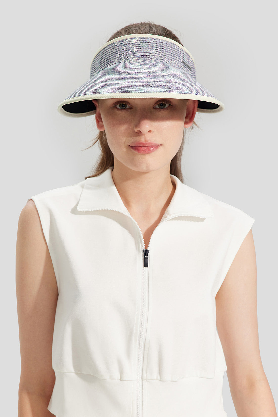 Raffia Women's Straw Sun Hat UPF50+ Wide Brim Beach Hat for Summer Outdoor Activities - Perfect for Beach, Pool, Gardening, and Travel