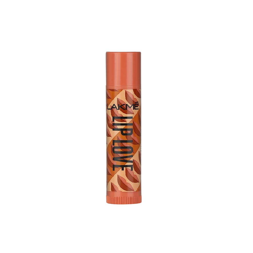 LAKMÉ Lip Love Chapstick Caramel - 4.5g Moisturizing Lip Balm for Dry Lips | Hydrating & Nourishing | Perfect for Daily Use, Winter Care & On-the-Go Lip Protection