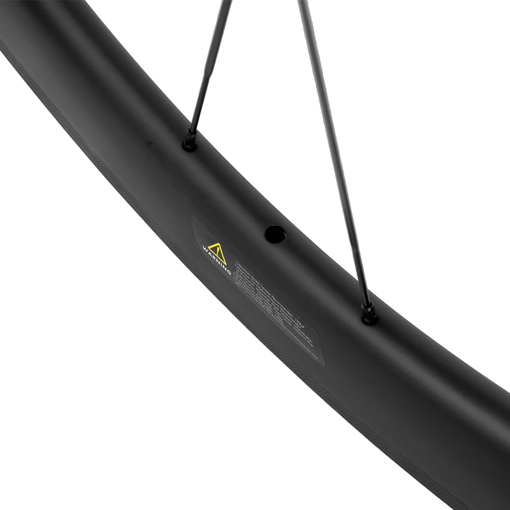Superteam 700C Carbon Clincher Bike Wheelset - 38mm/50mm/60mm/88mm UD Matte, 25mm Width - Lightweight & Durable for Road Racing & Triathlon Training