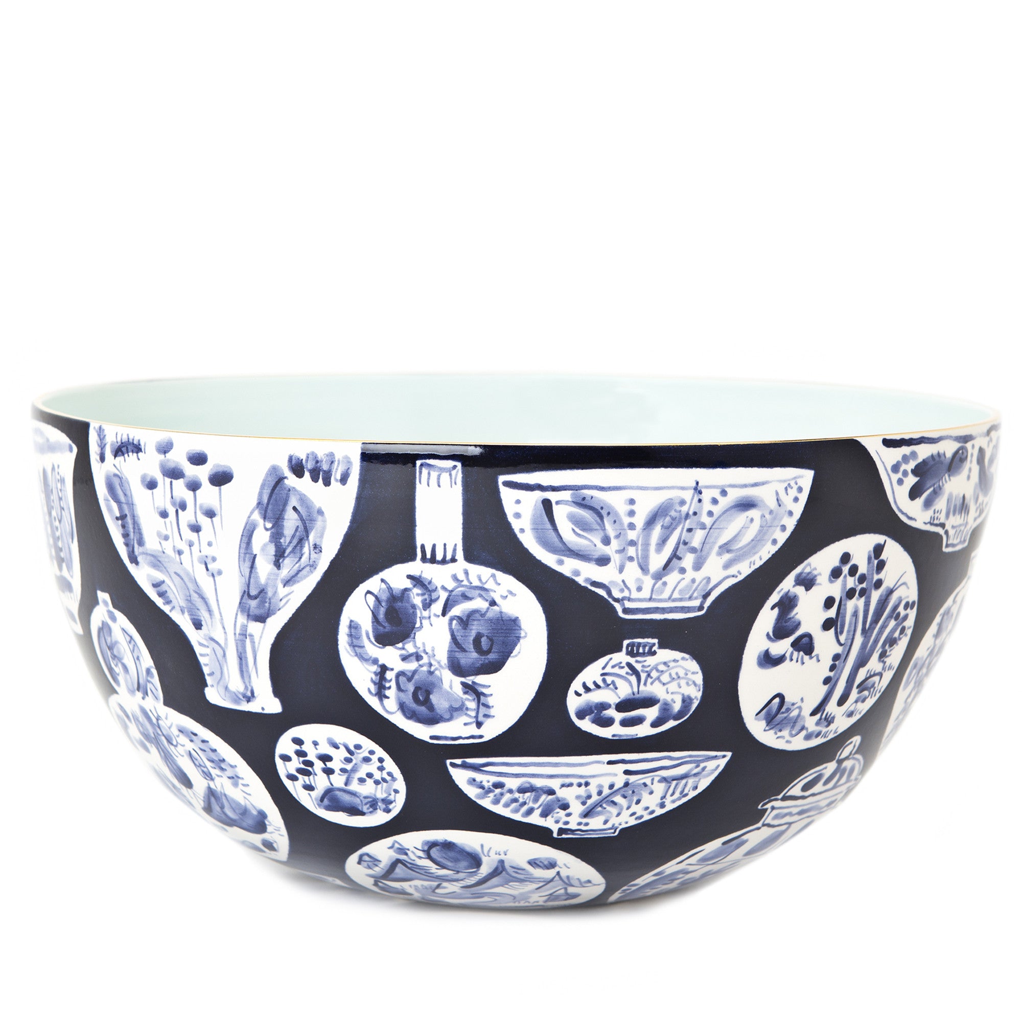 Freer House Mondo Bowl - Premium Ceramic Serving Bowl for Salads, Pasta & Soup | Elegant Dining & Entertaining Dishware for Home & Restaurant Use